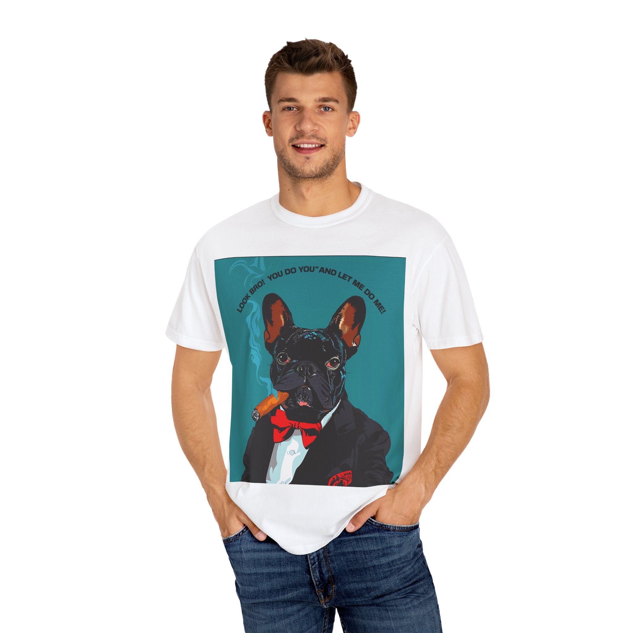 Pug Dog T-Shirt - Angel Body