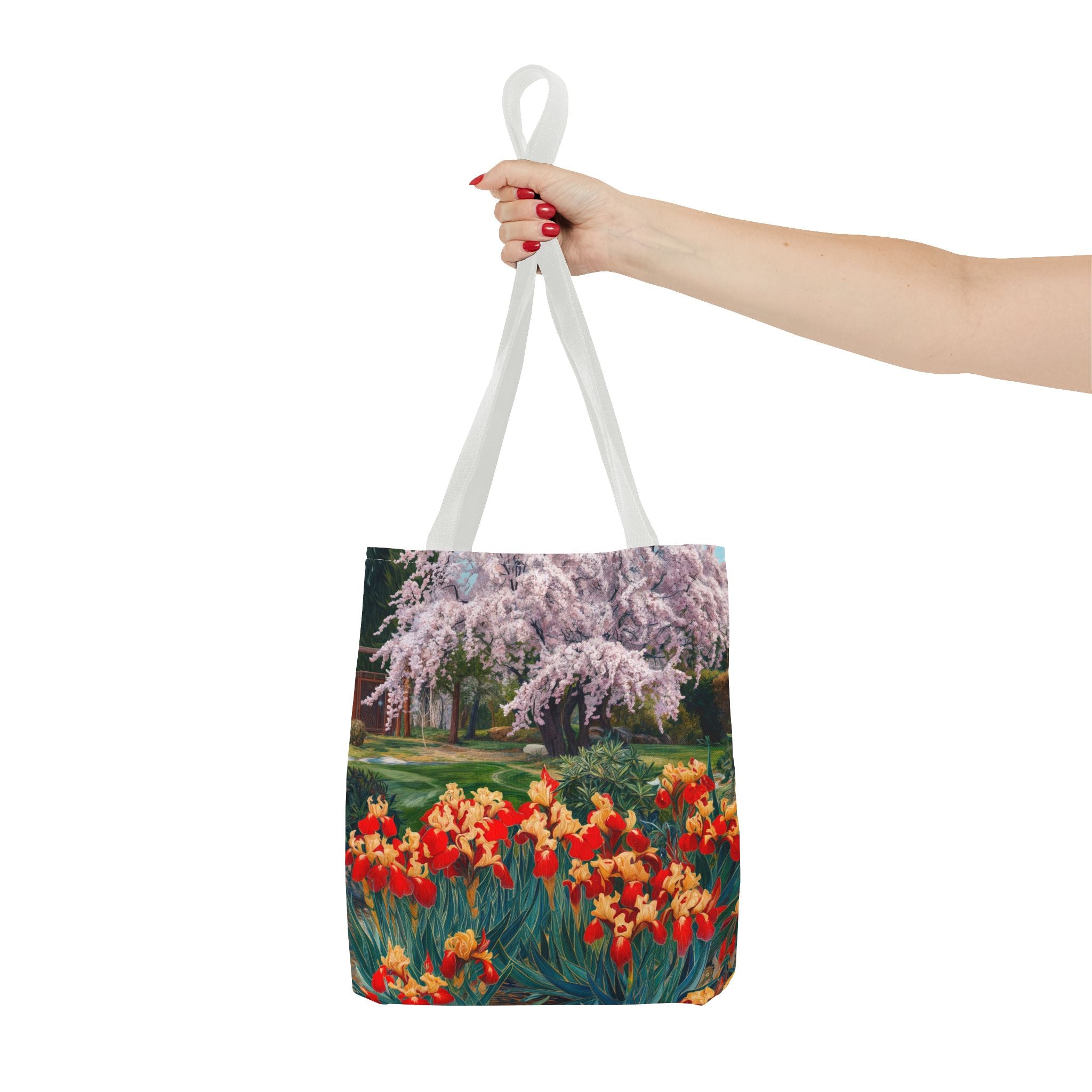 Nature-Inspired Floral Tote Bag - Perfect for Spring Celebrations - Angel Body