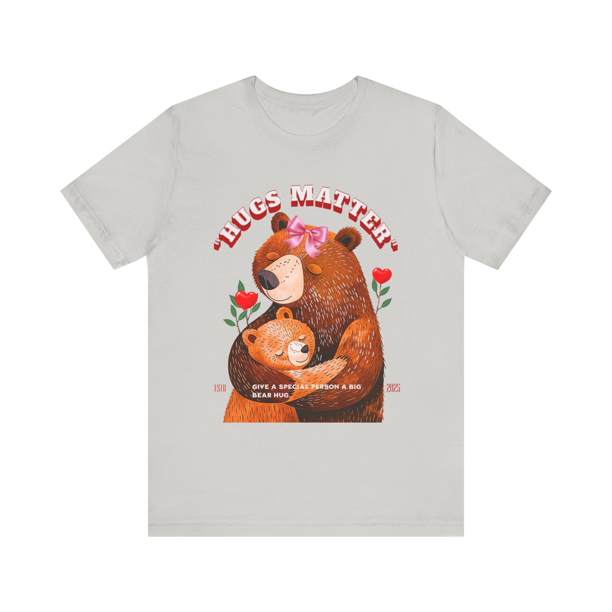 Unisex Jersey Short Sleeve Tee Hugs Matter - Angel Body