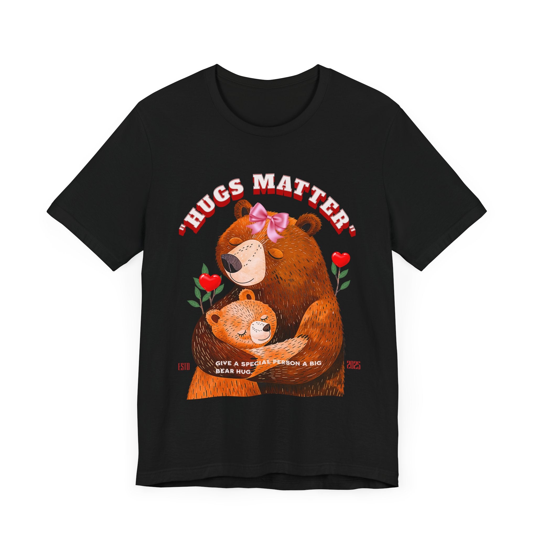 Unisex Jersey Short Sleeve Tee Hugs Matter - Angel Body