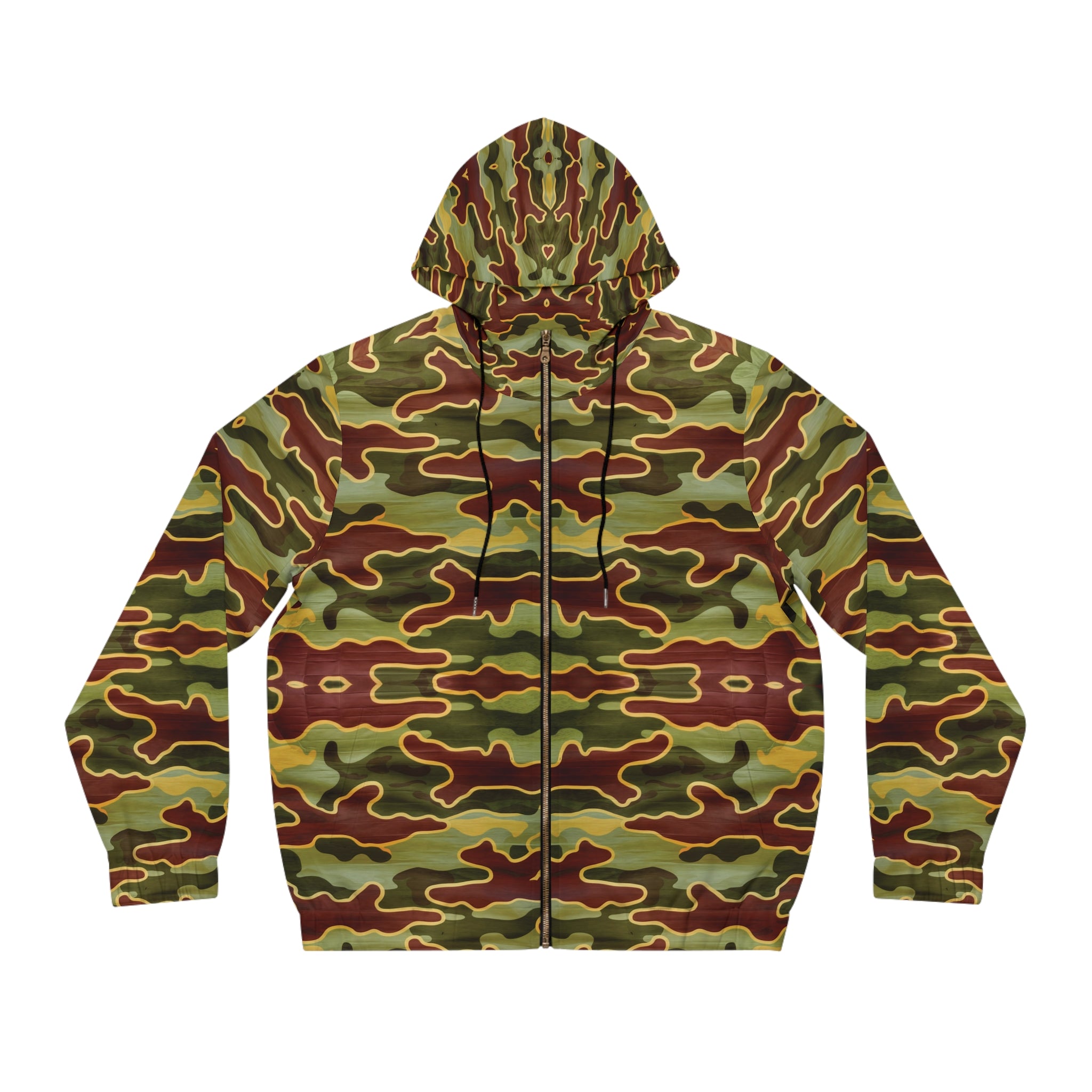 Men's Camo Hoodie - Angel Body