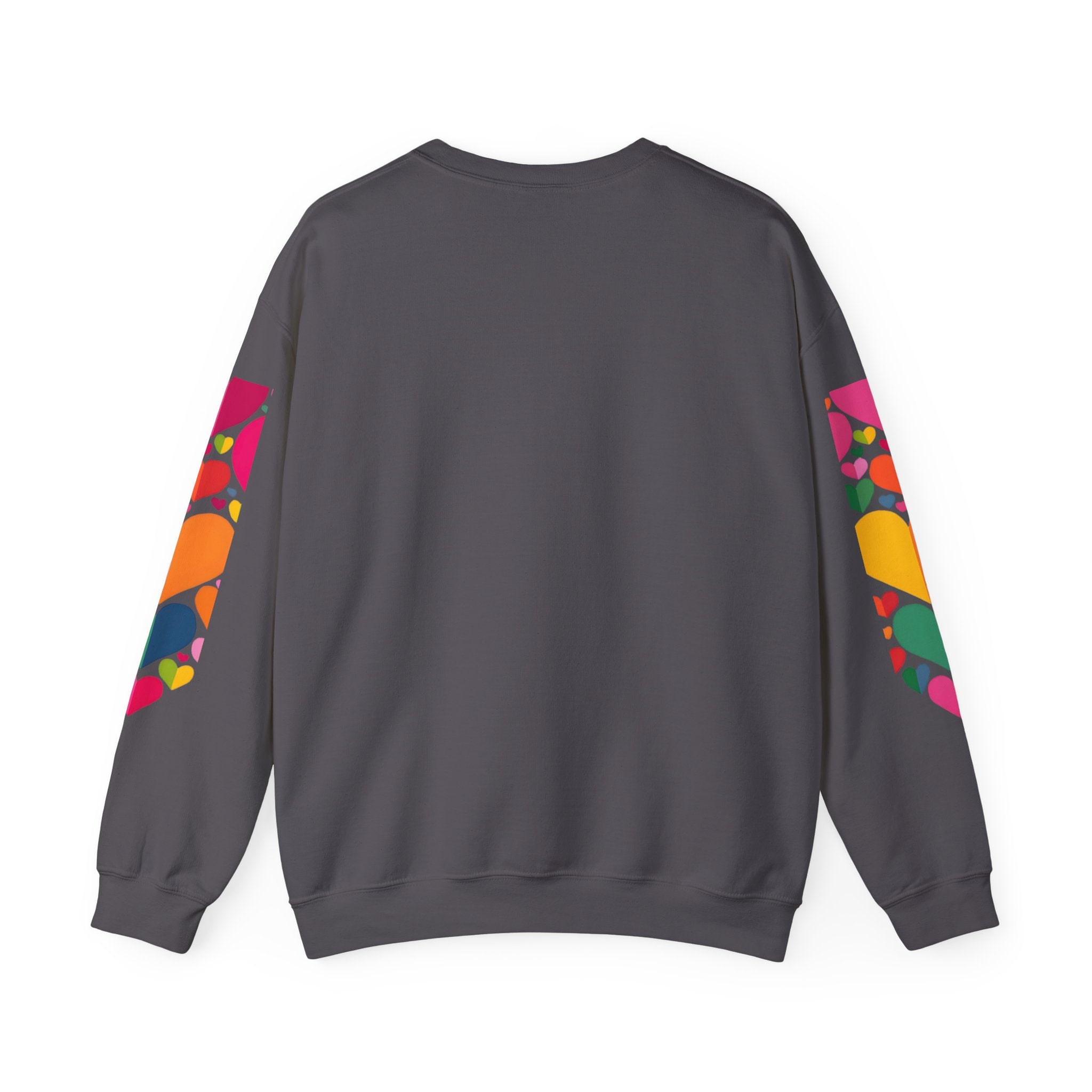 Have a Heart Unisex Sweatshirt - Colorful Valentine’s Day Crewneck for Comfort and Love - Angel Body