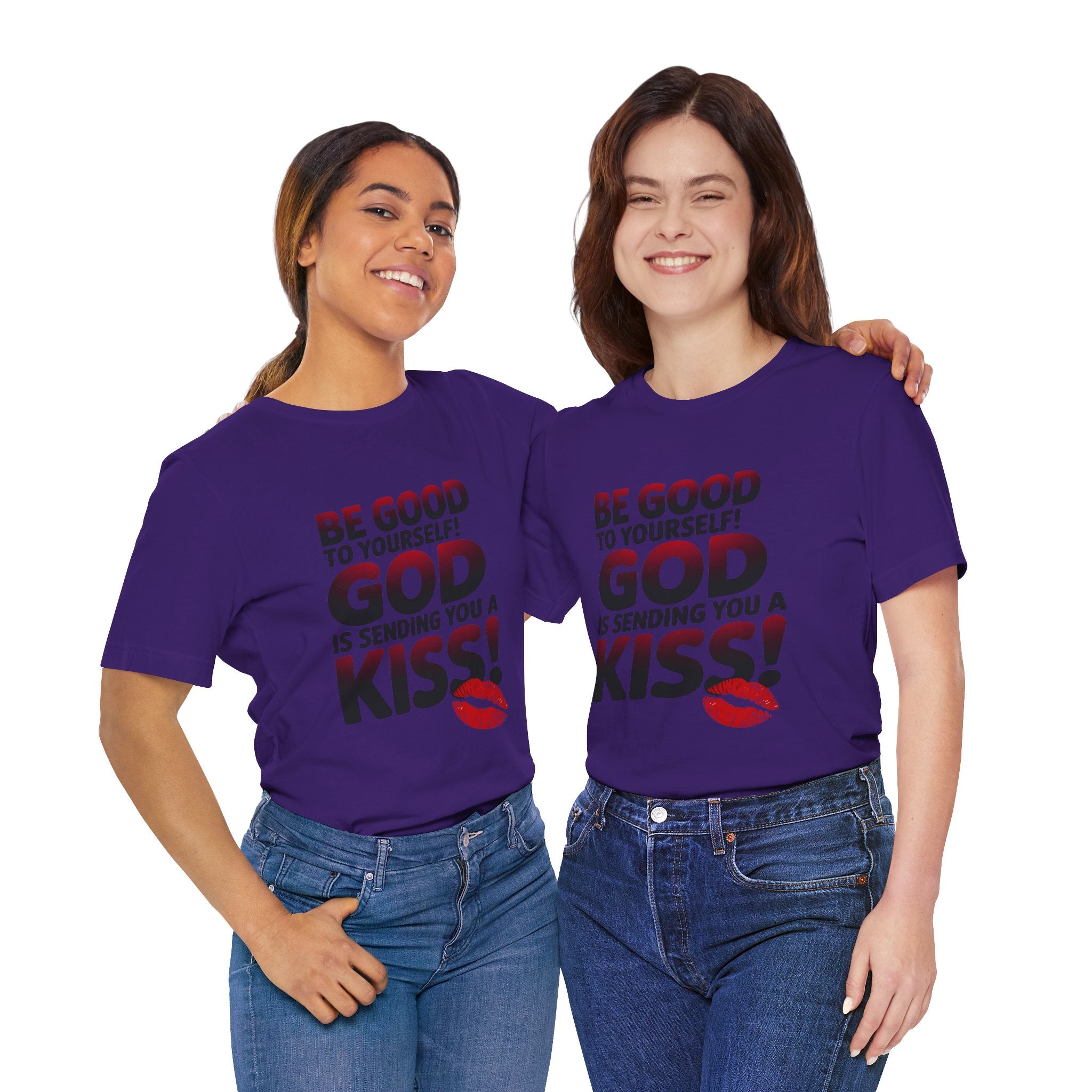 Inspirational Short Sleeve Tee - Angel Body