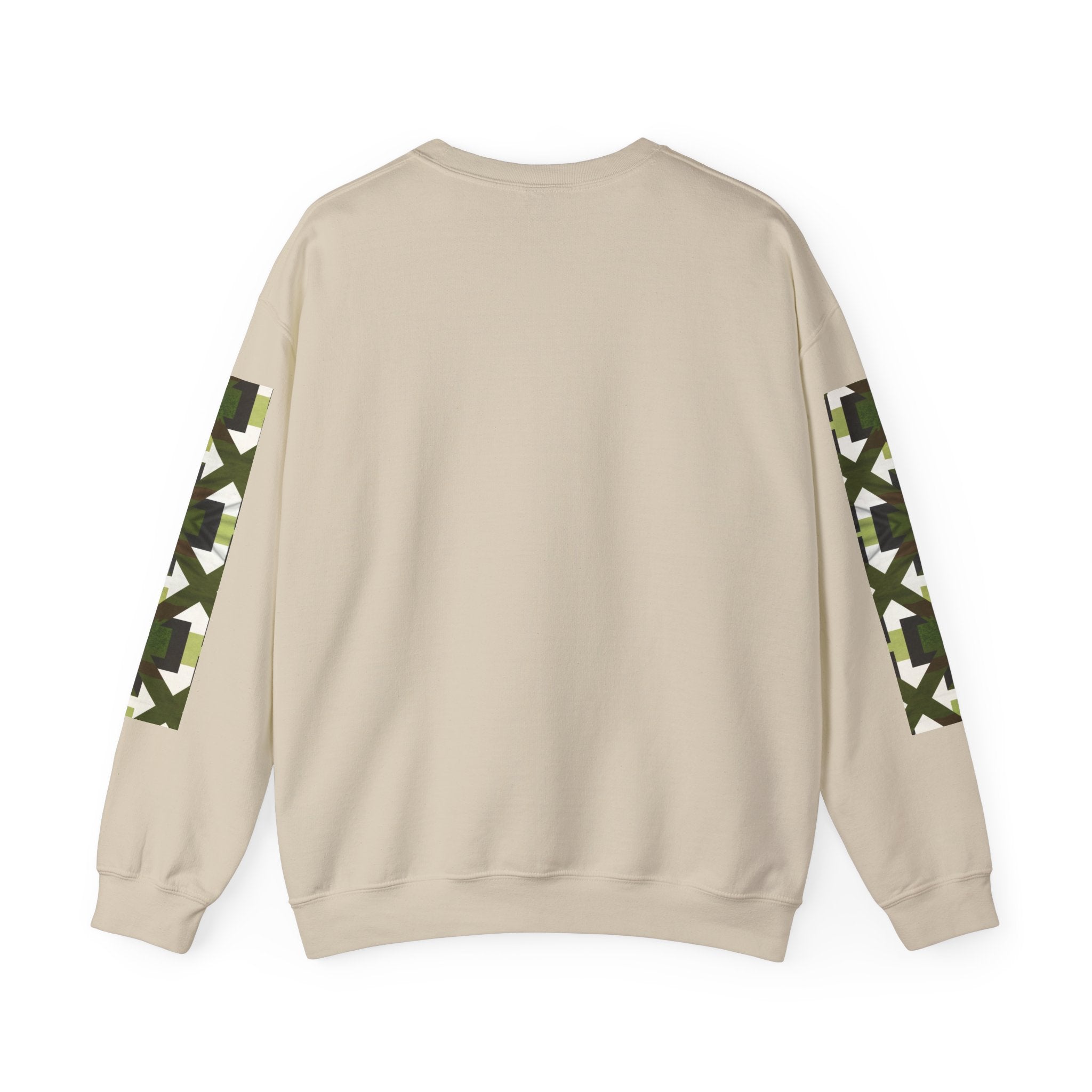 Unisex Camouflage Pattern Crewneck Sweatshirt – Cozy and Stylish Casual Wear - Angel Body
