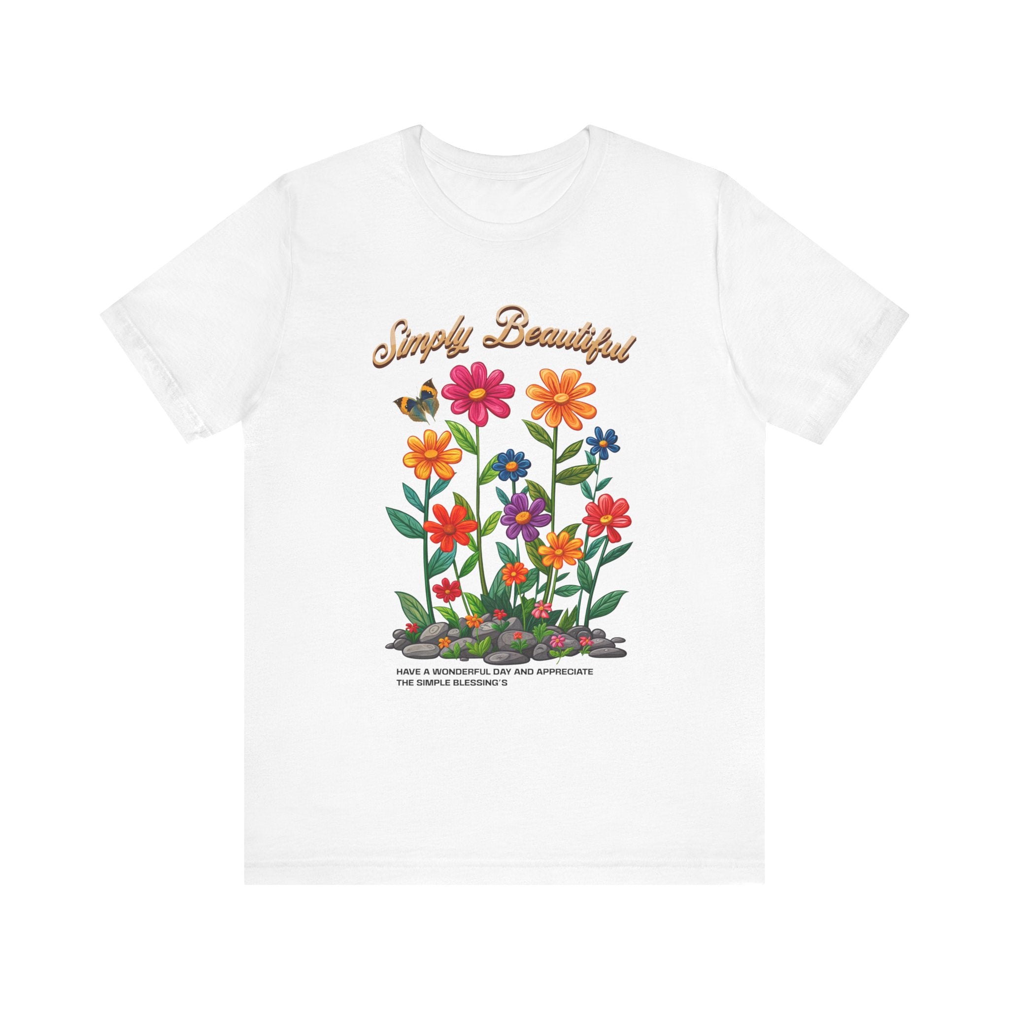 Unisex Jersey Short Sleeve Tee: Simply Beautiful - Angel Body