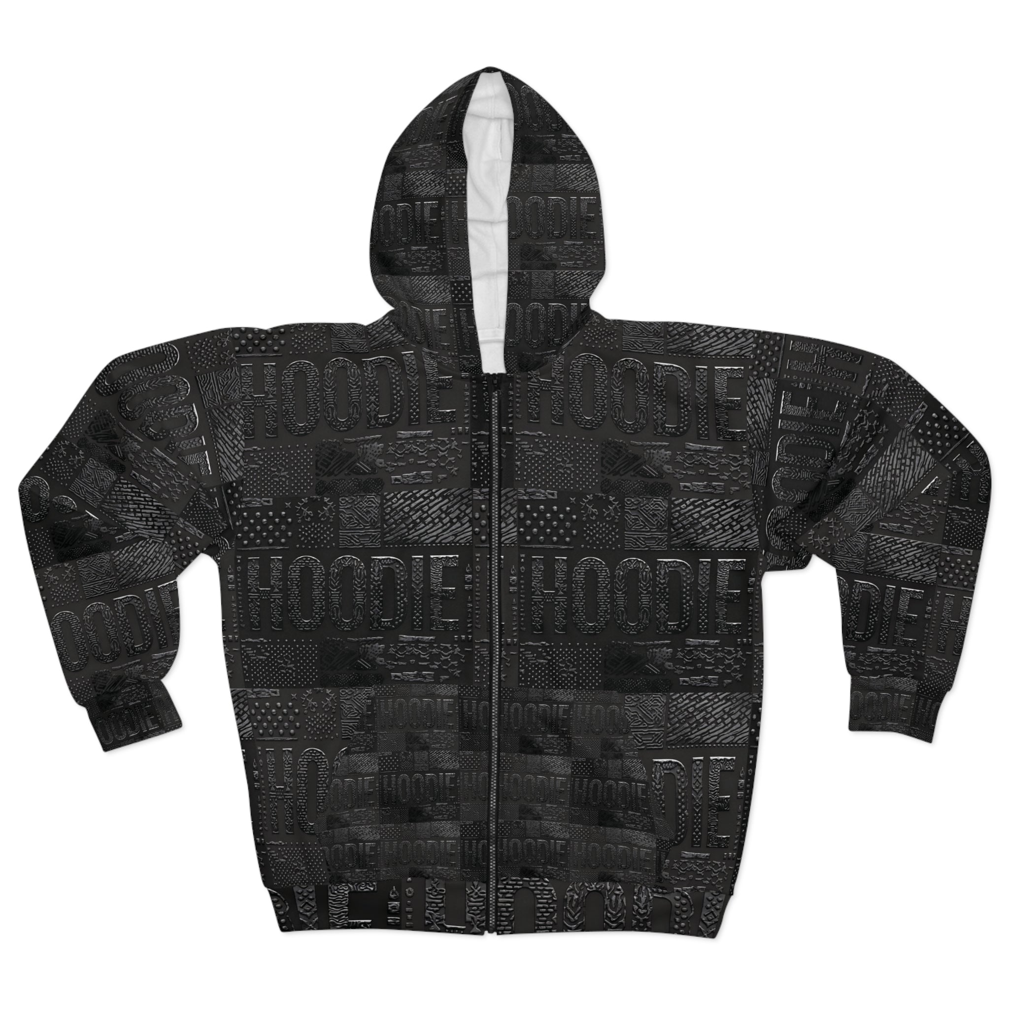 Unisex Love Life Zip Hoodie - Stylish and Trendy Streetwear - Angel Body