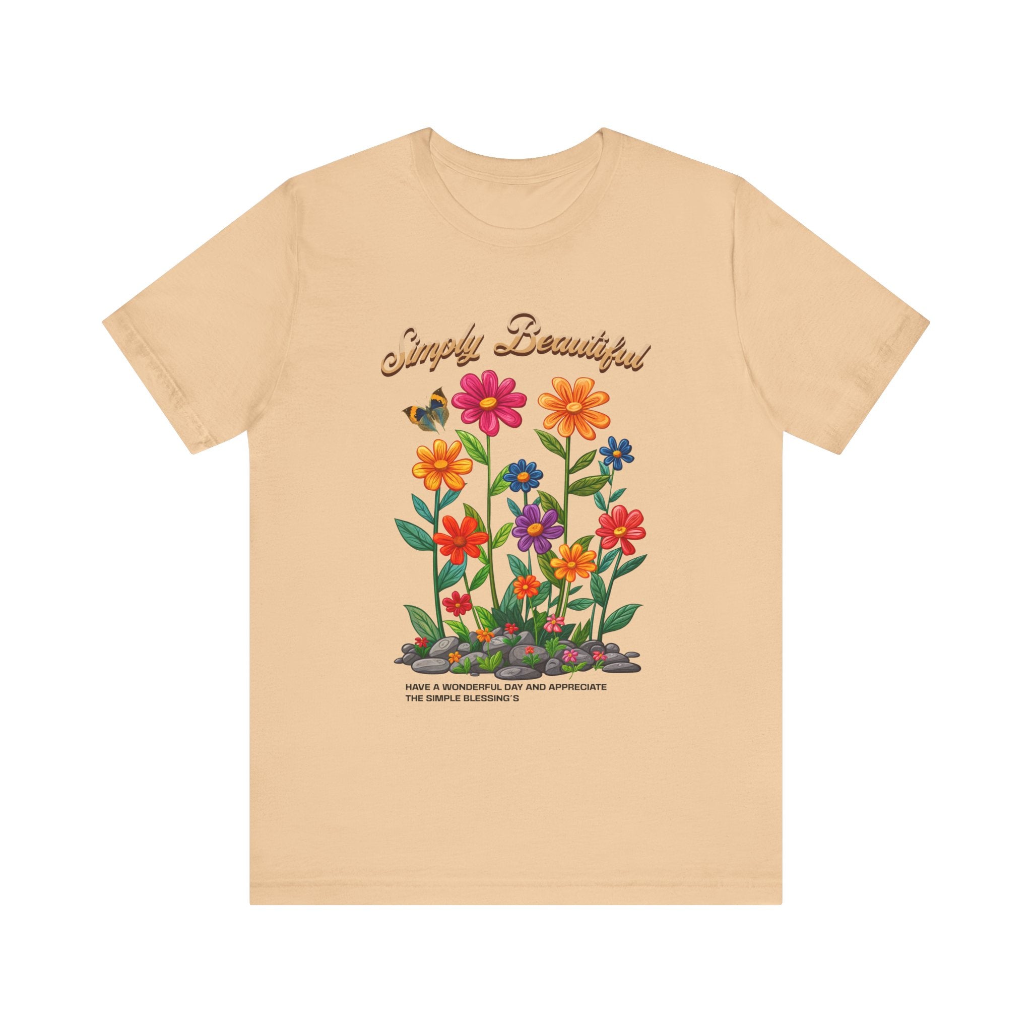Unisex Jersey Short Sleeve Tee: Simply Beautiful - Angel Body