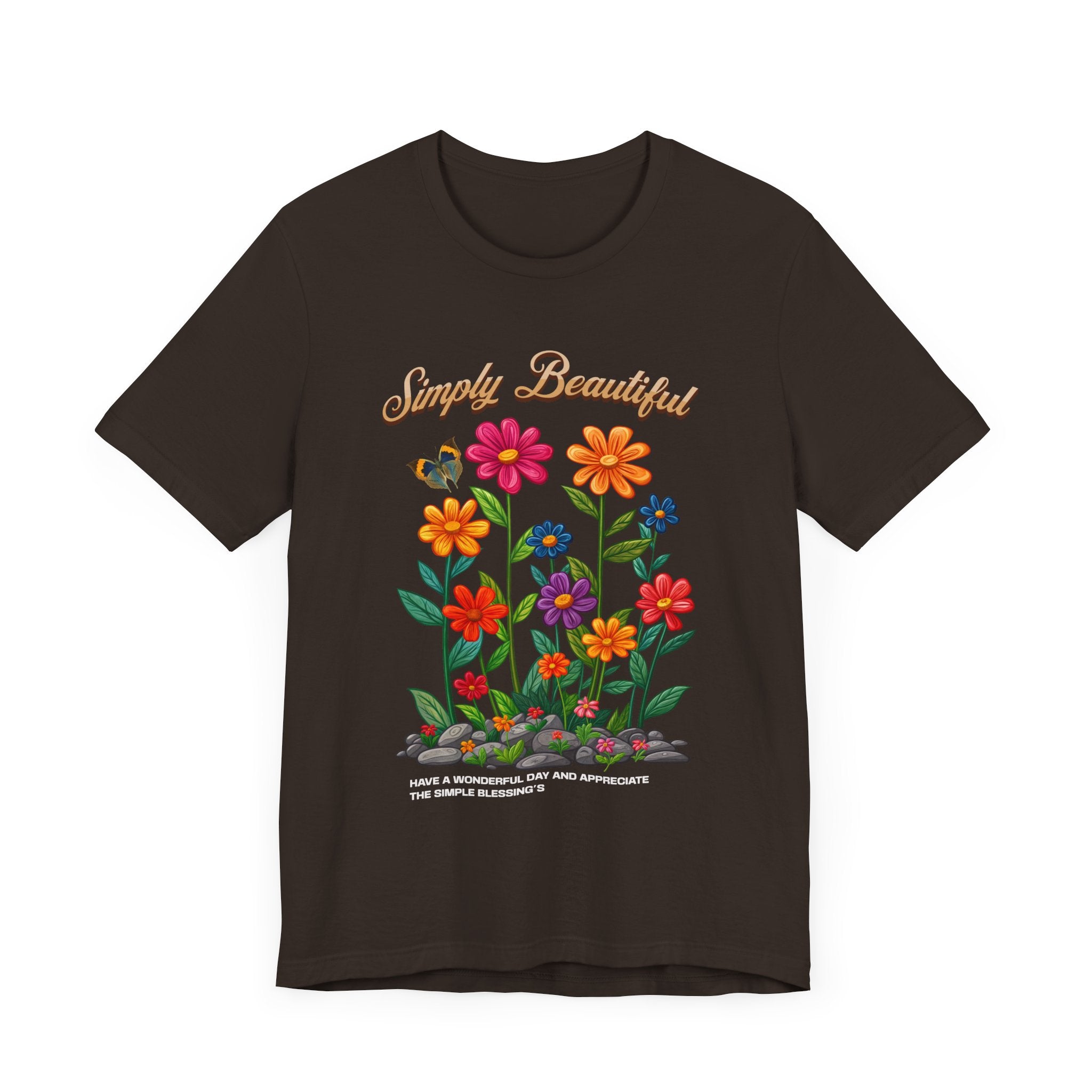 Unisex Jersey Short Sleeve Tee: Simply Beautiful 2 - Angel Body
