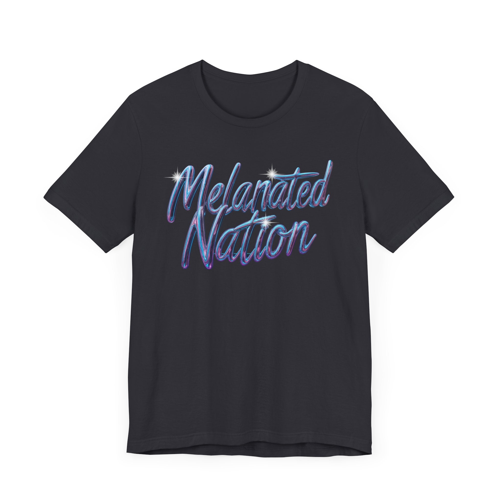 Unisex Jersey Short Sleeve Tee Melanated Nation - Angel Body