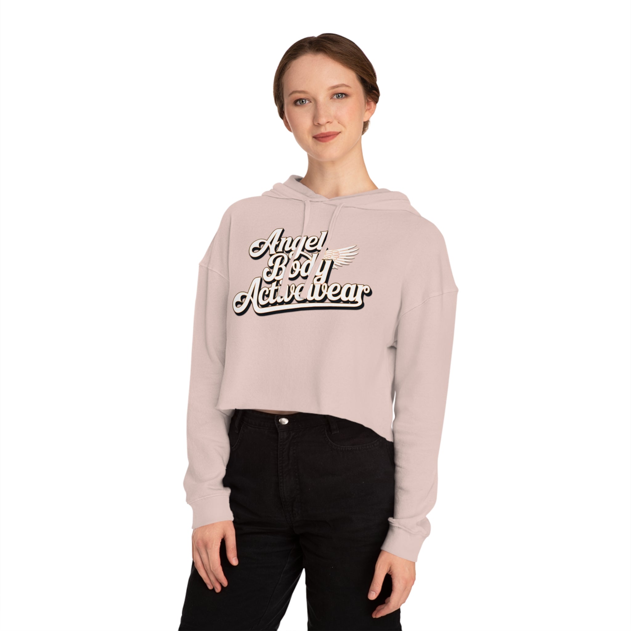Angel Body Activewear Cropped Hoodie - Stylish Activewear for Women - Angel Body