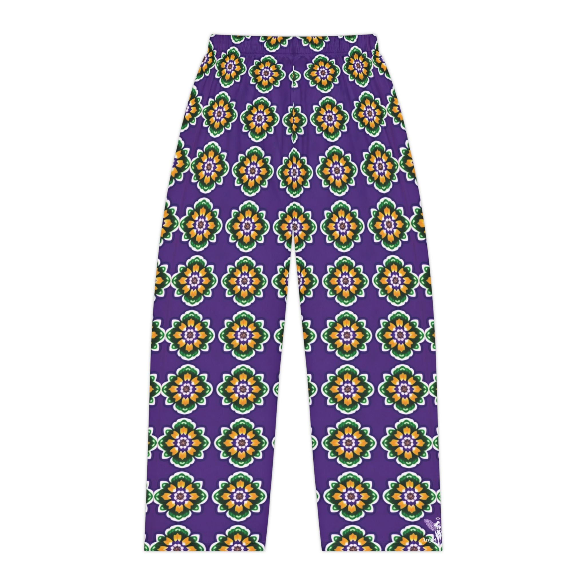 Vibrant Floral Women's Custom Pajama Pants for Cozy Nights - Angel Body