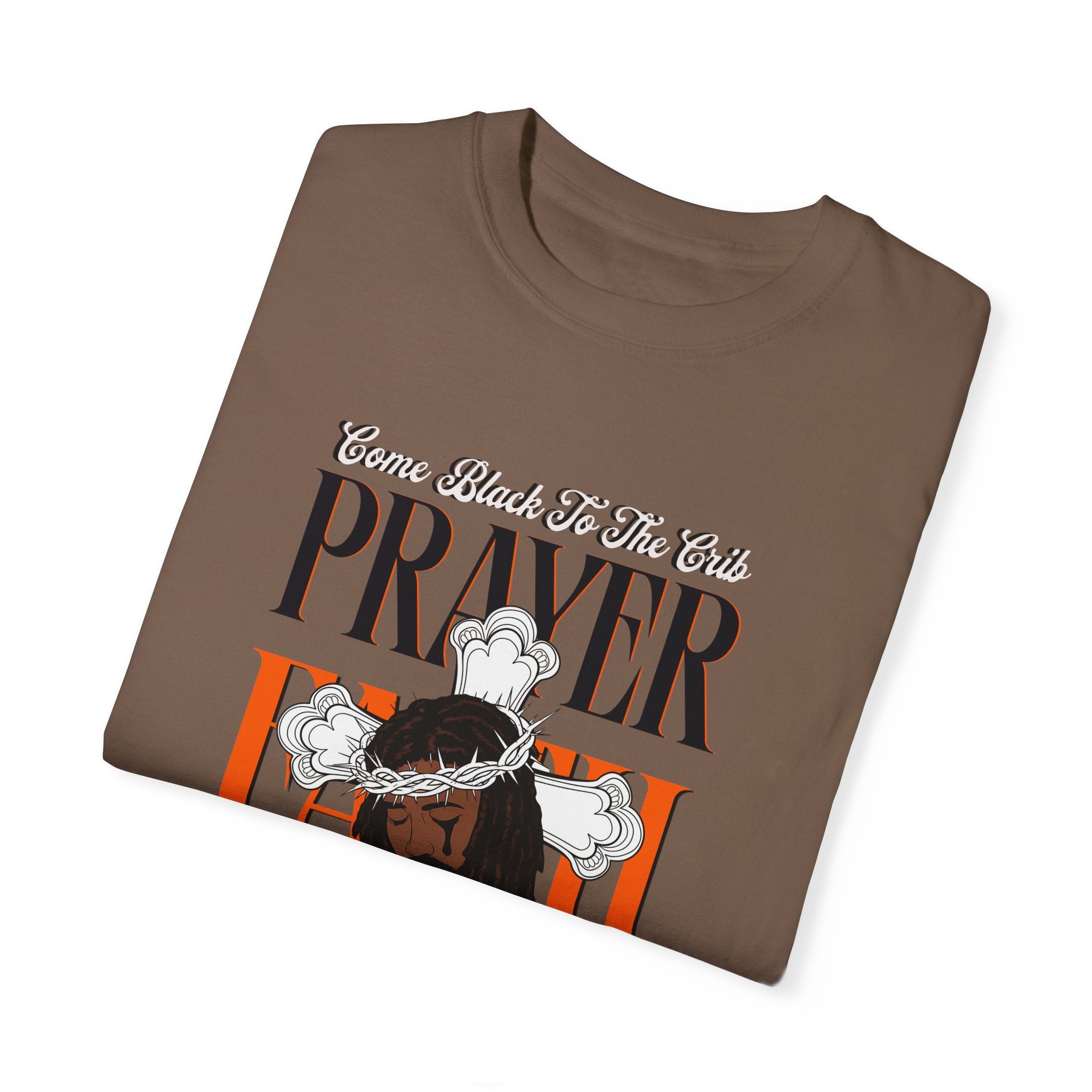 Unisex Garment-Dyed T-Shirt - Lovely Prayer & Unity Design - Angel Body
