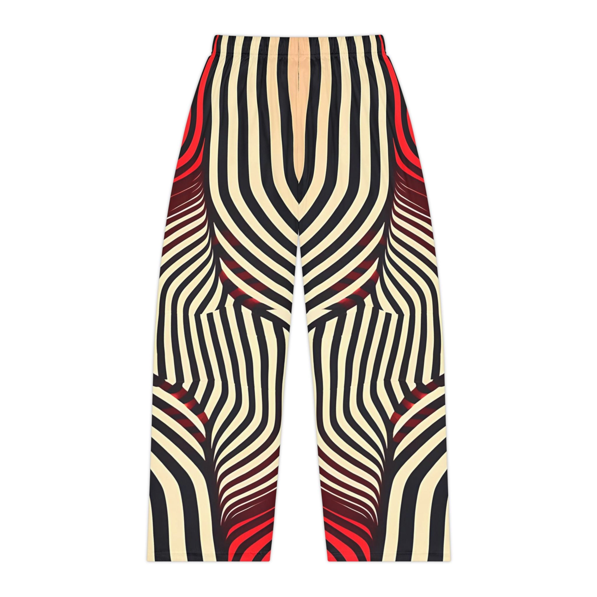 Psychedelic Striped Women's Pajama Pants - Cozy & Stylish Loungewear - Angel Body