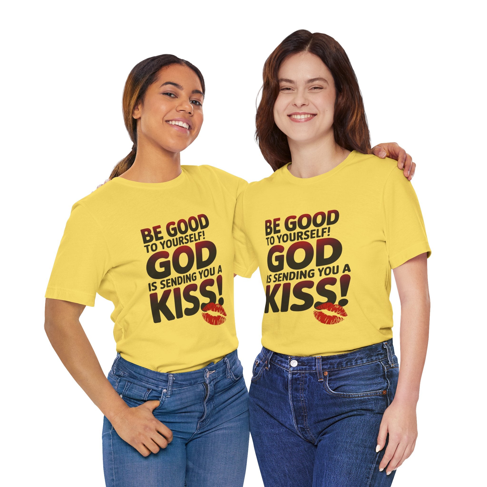 Inspirational Short Sleeve Tee - Angel Body