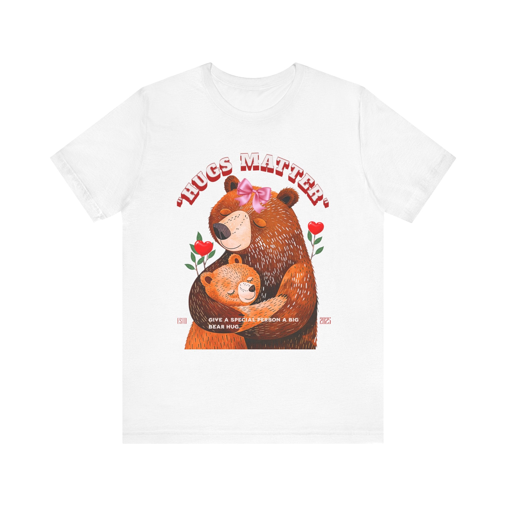 Unisex Jersey Short Sleeve Tee Hugs Matter - Angel Body