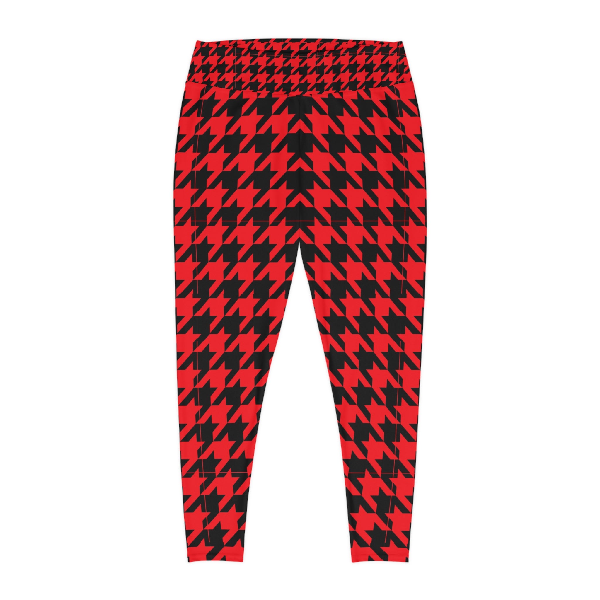 Woman Houndstooth Leggings - Angel Body