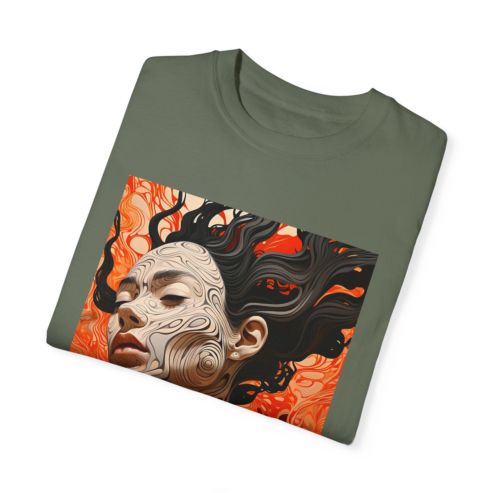 Artistic Unisex T-Shirt - Abstract Woman Design, Perfect for Creative Souls