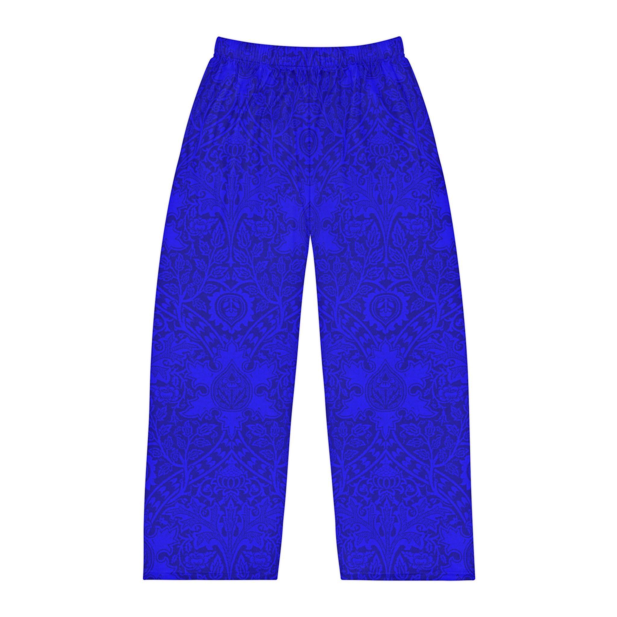 Men's Blue Elegance Pajama Pants - Comfortable Sleepwear for Relaxation - Angel Body