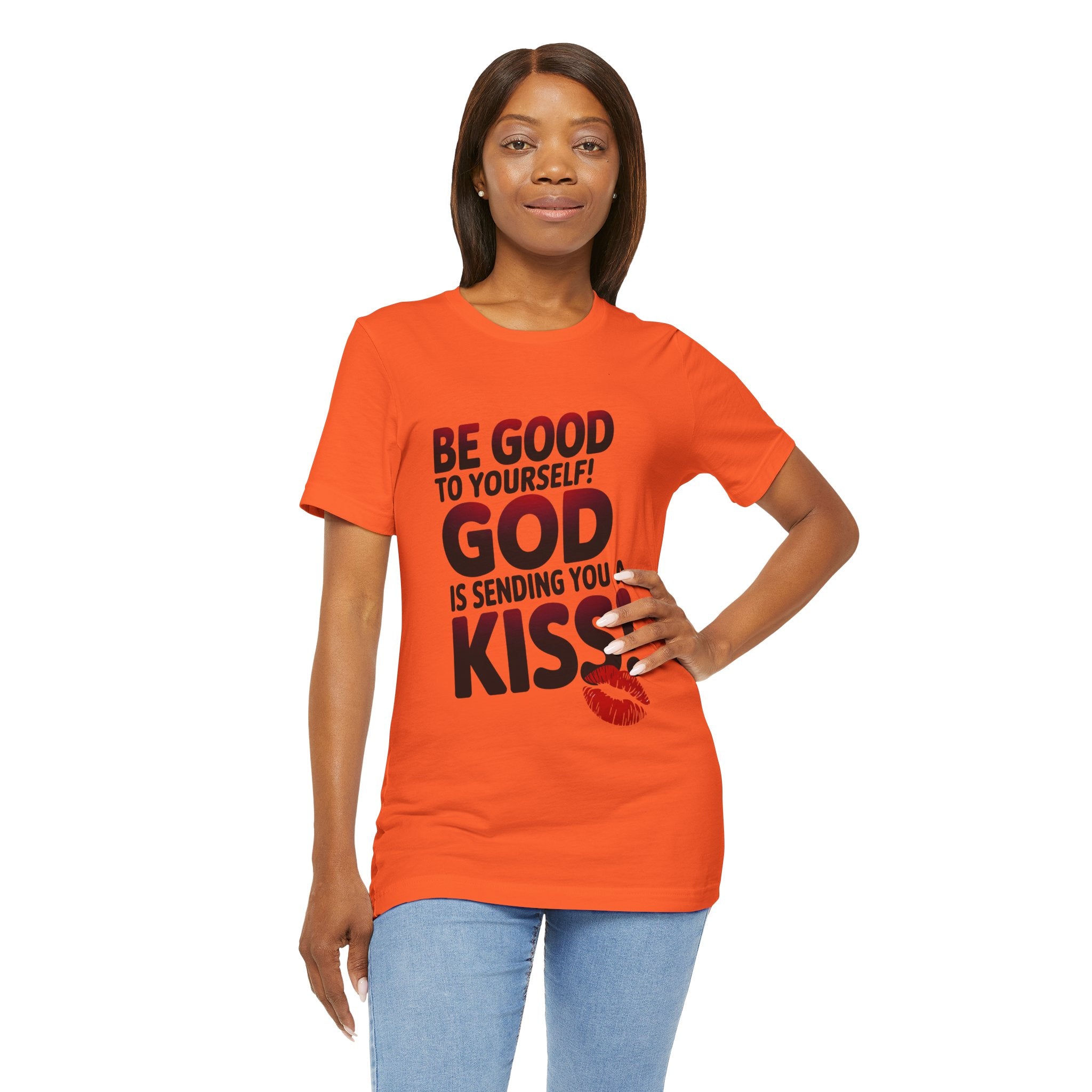 Inspirational Short Sleeve Tee - Angel Body