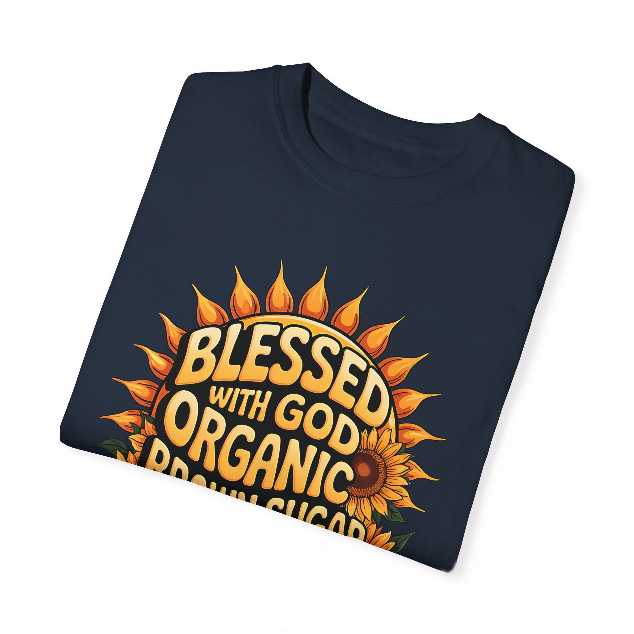 Blessed with God Graphic T-Shirt - Organic Honey & Melanin Design