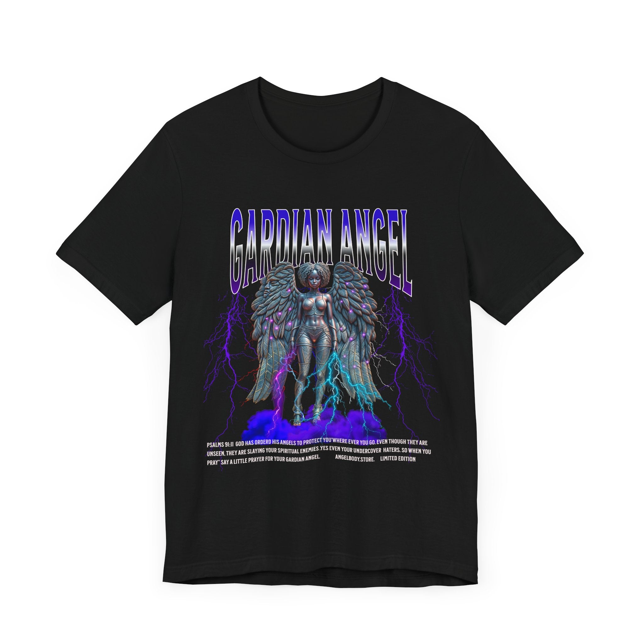 Unisex Jersey Short Sleeve Tee. Guardian Angel Spiritual Warrior - Angel Body