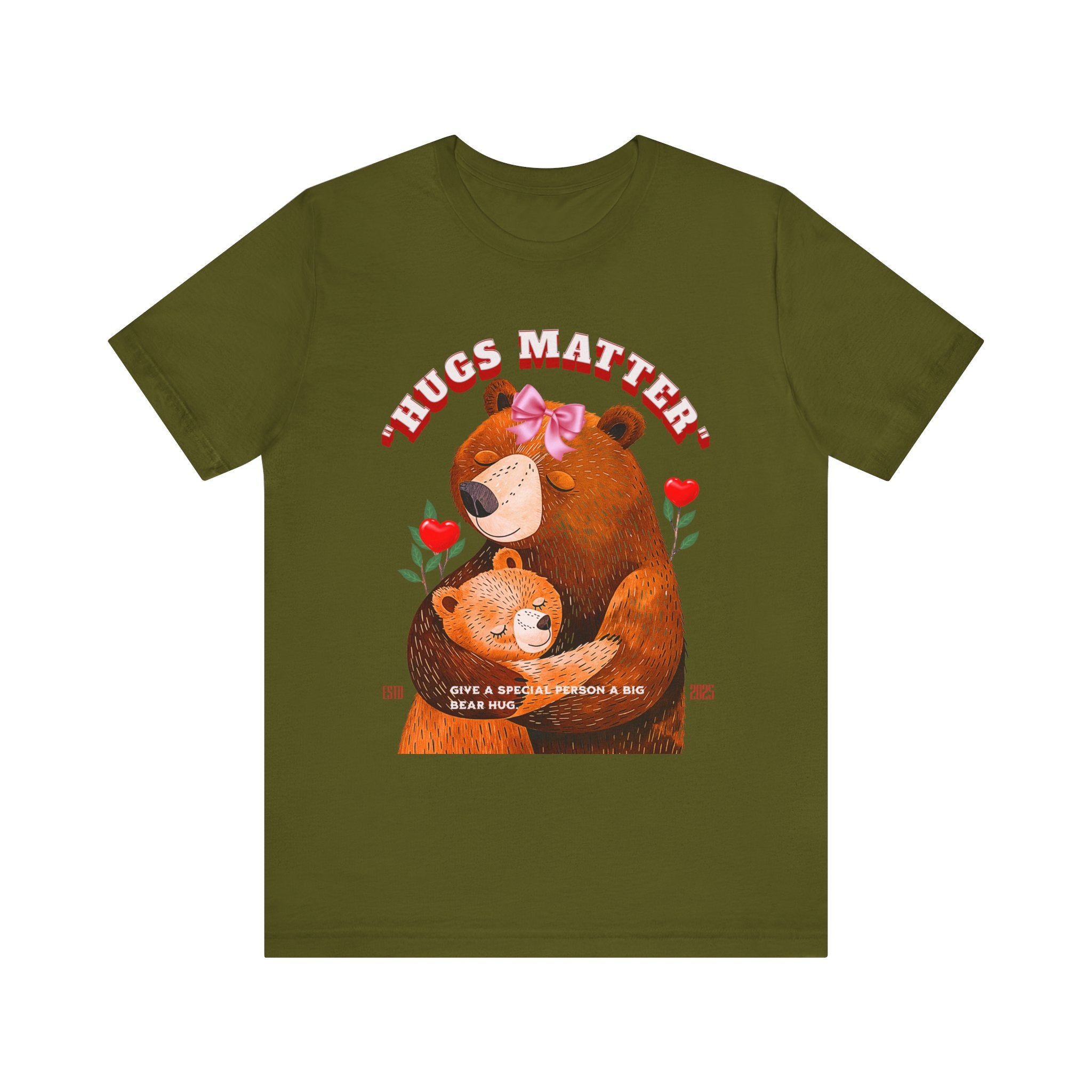 Unisex Jersey Short Sleeve Tee Hugs Matter - Angel Body