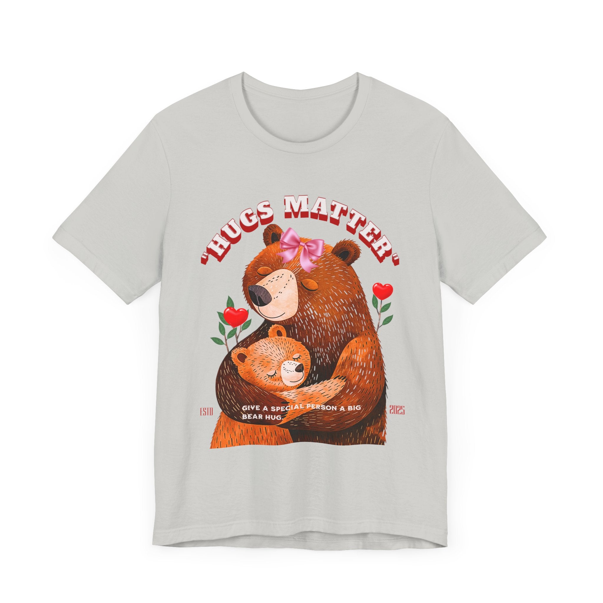 Unisex Jersey Short Sleeve Tee Hugs Matter - Angel Body