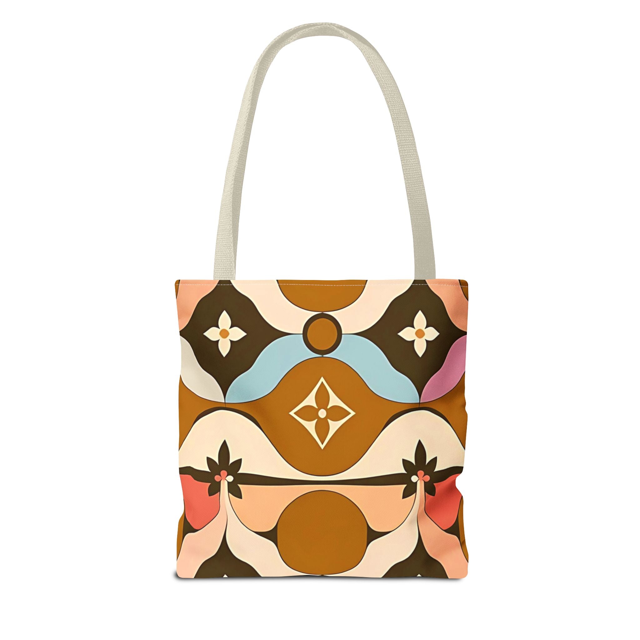 Boho Chic Tote Bag - Colorful Floral Design for Everyday Use - Angel Body