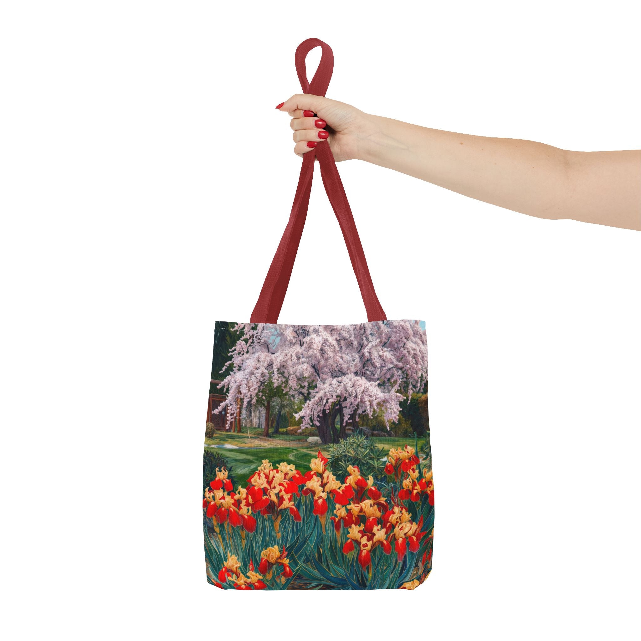 Nature-Inspired Floral Tote Bag - Perfect for Spring Celebrations - Angel Body