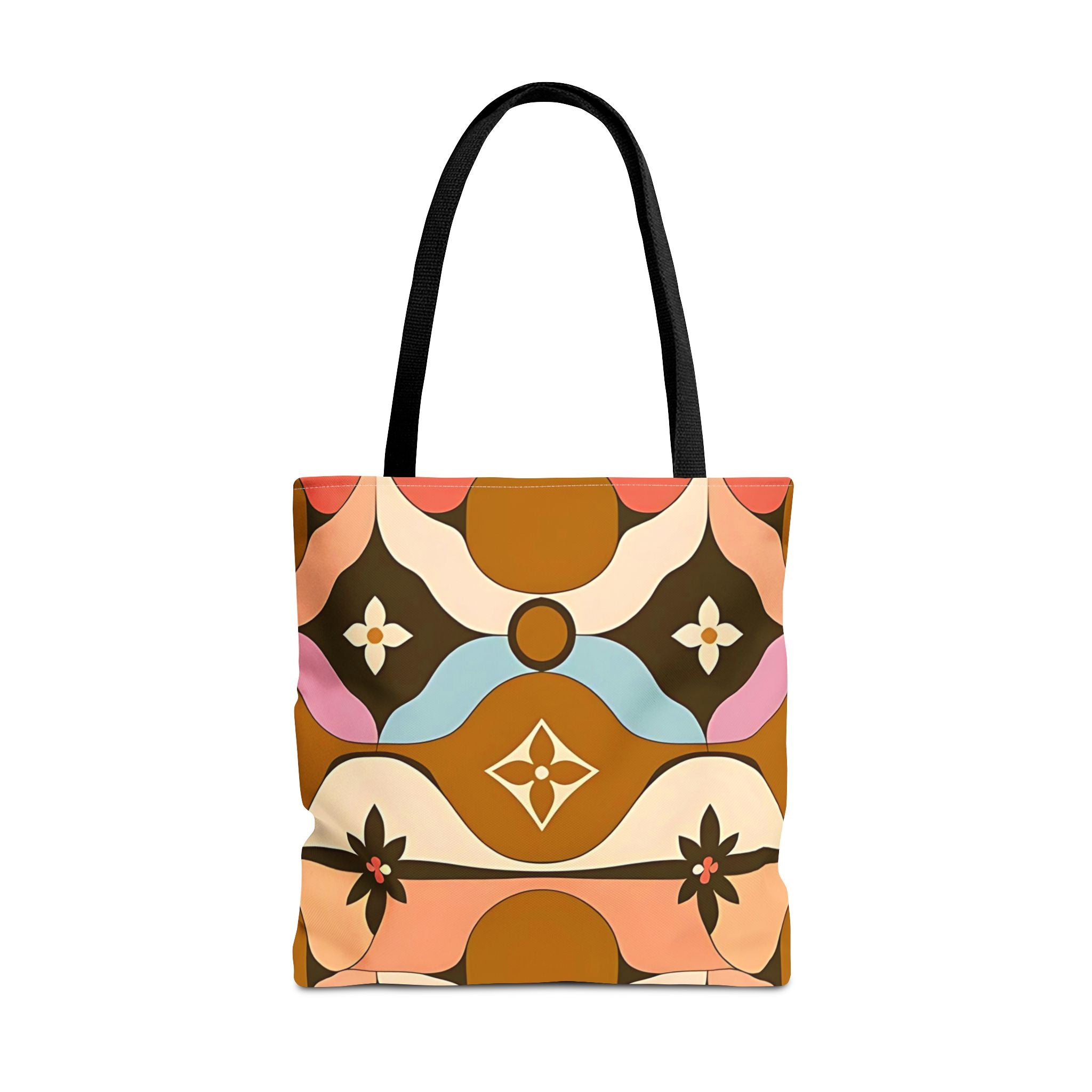 Boho Chic Tote Bag - Colorful Floral Design for Everyday Use - Angel Body