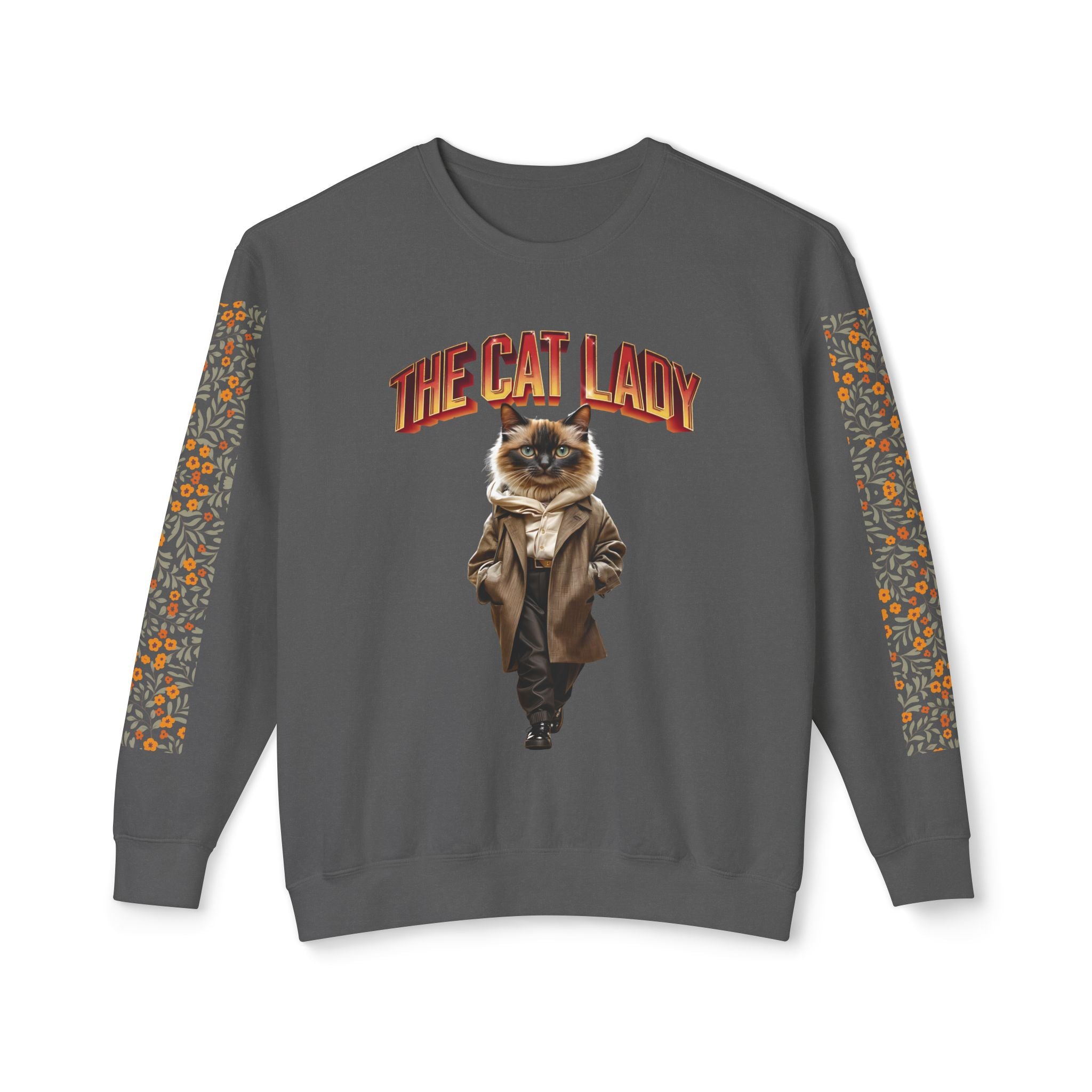 Unisex Lightweight Crewneck Sweatshirt - Angel Body