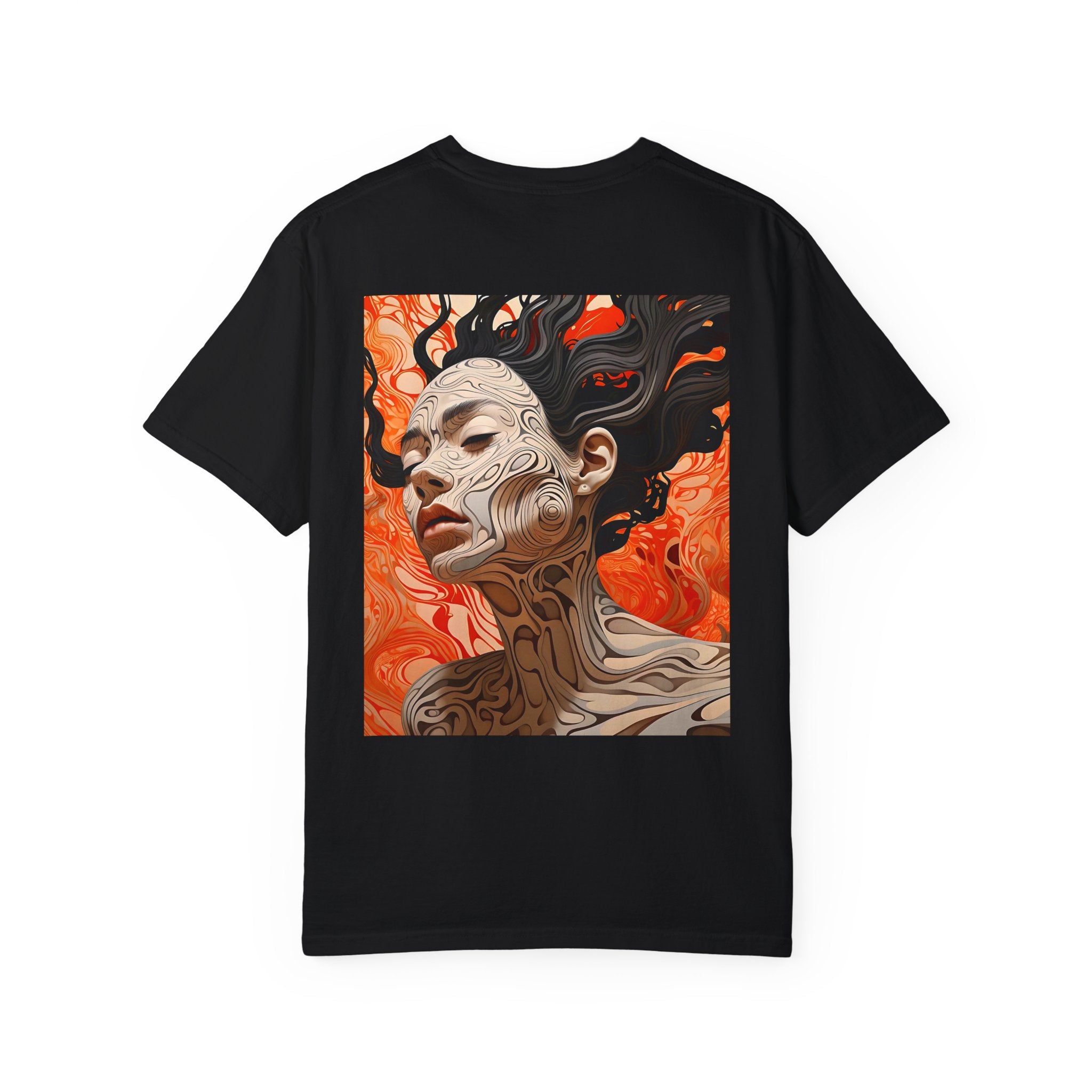 Artistic Unisex T-Shirt - Abstract Woman Design, Perfect for Creative Souls