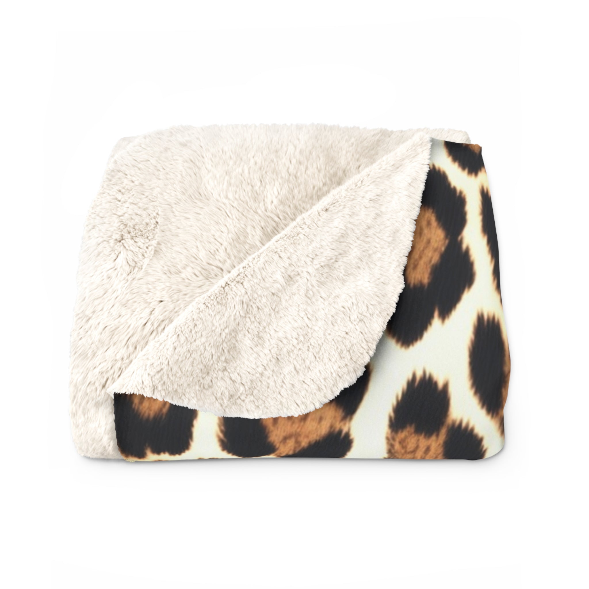 Leopard Sherpa Blanket - Angel Body