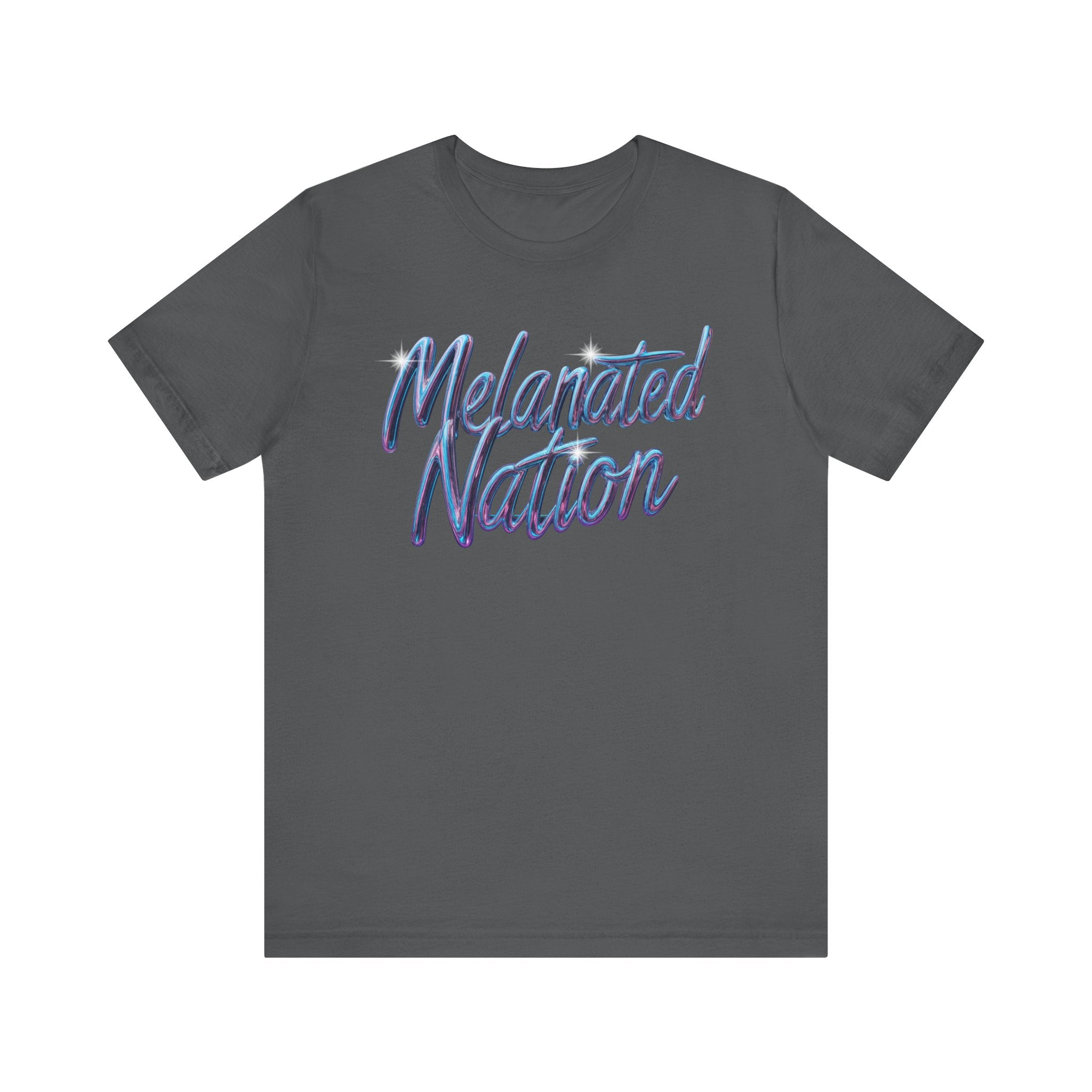 Unisex Jersey Short Sleeve Tee Melanated Nation - Angel Body