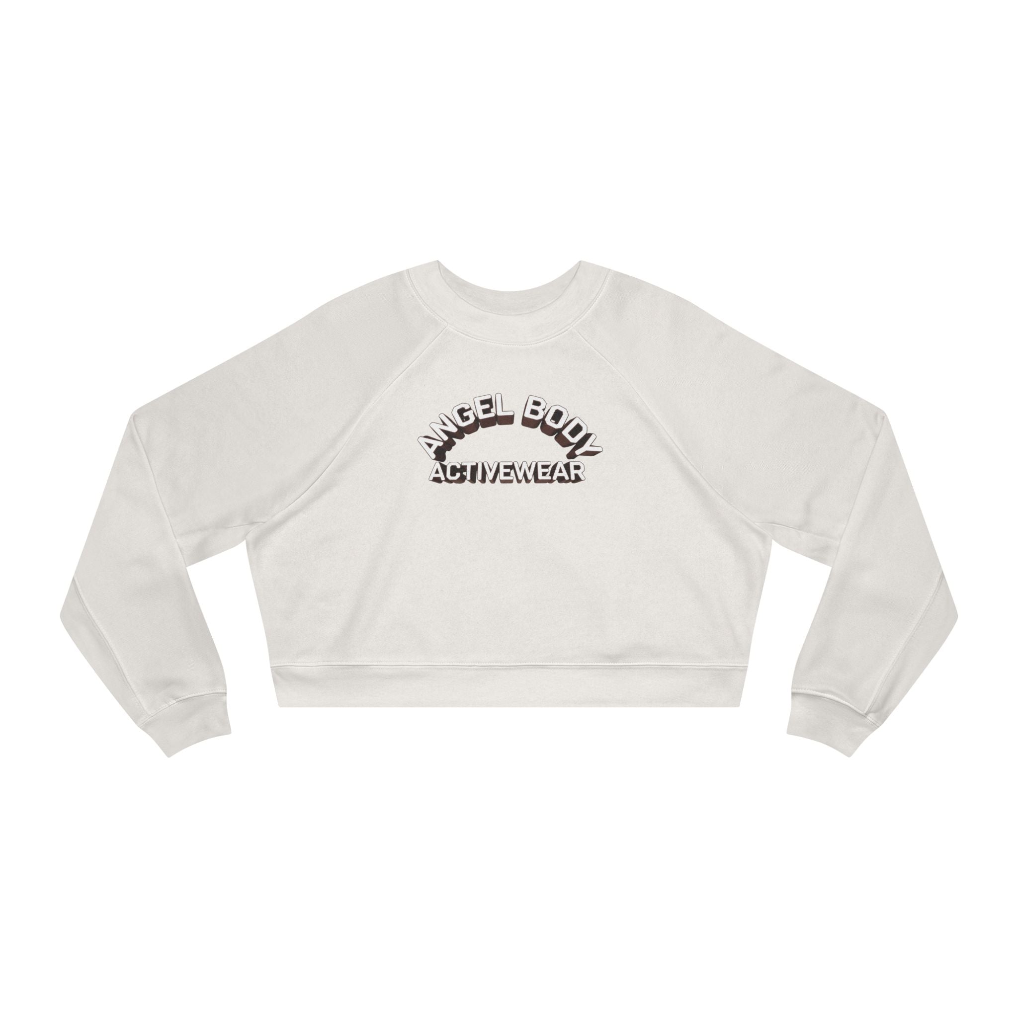 Cropped Fleece Pullover - 'Angel Body' Activewear for Stylish Comfort - Angel Body