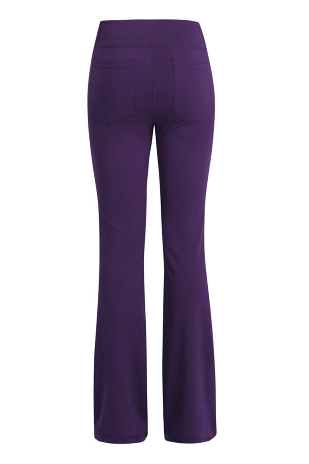 Pocketed High Waist Active Pants - Angel Body
