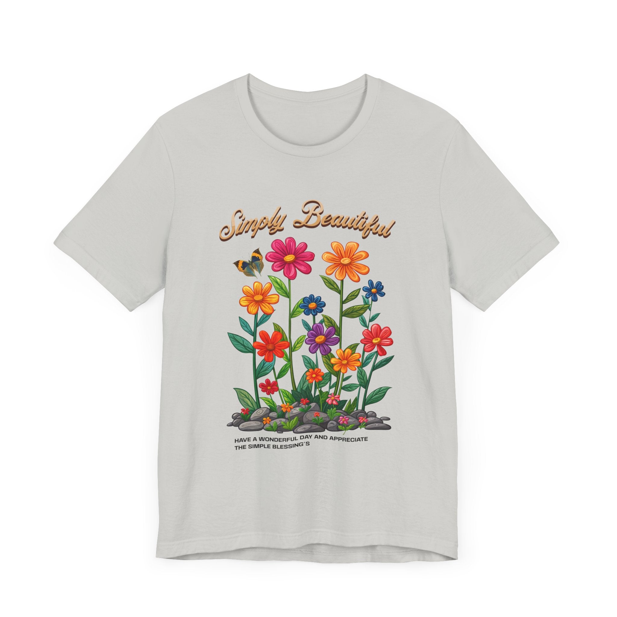 Unisex Jersey Short Sleeve Tee: Simply Beautiful - Angel Body