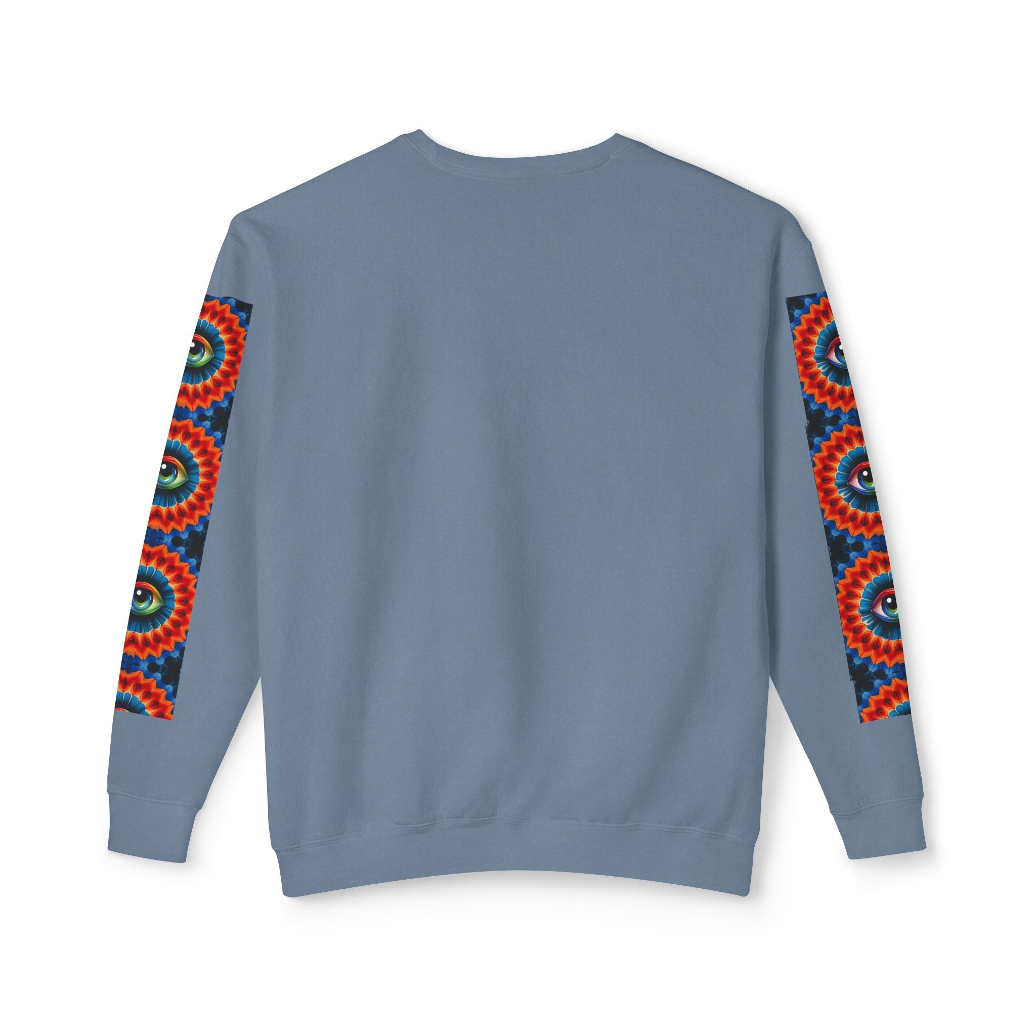 Crewneck Sweatshirt - Creative Eye Mandala Design - Angel Body