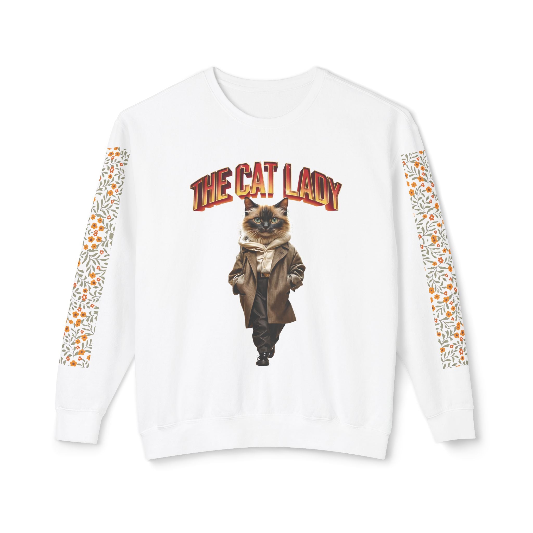 Unisex Lightweight Crewneck Sweatshirt - Angel Body