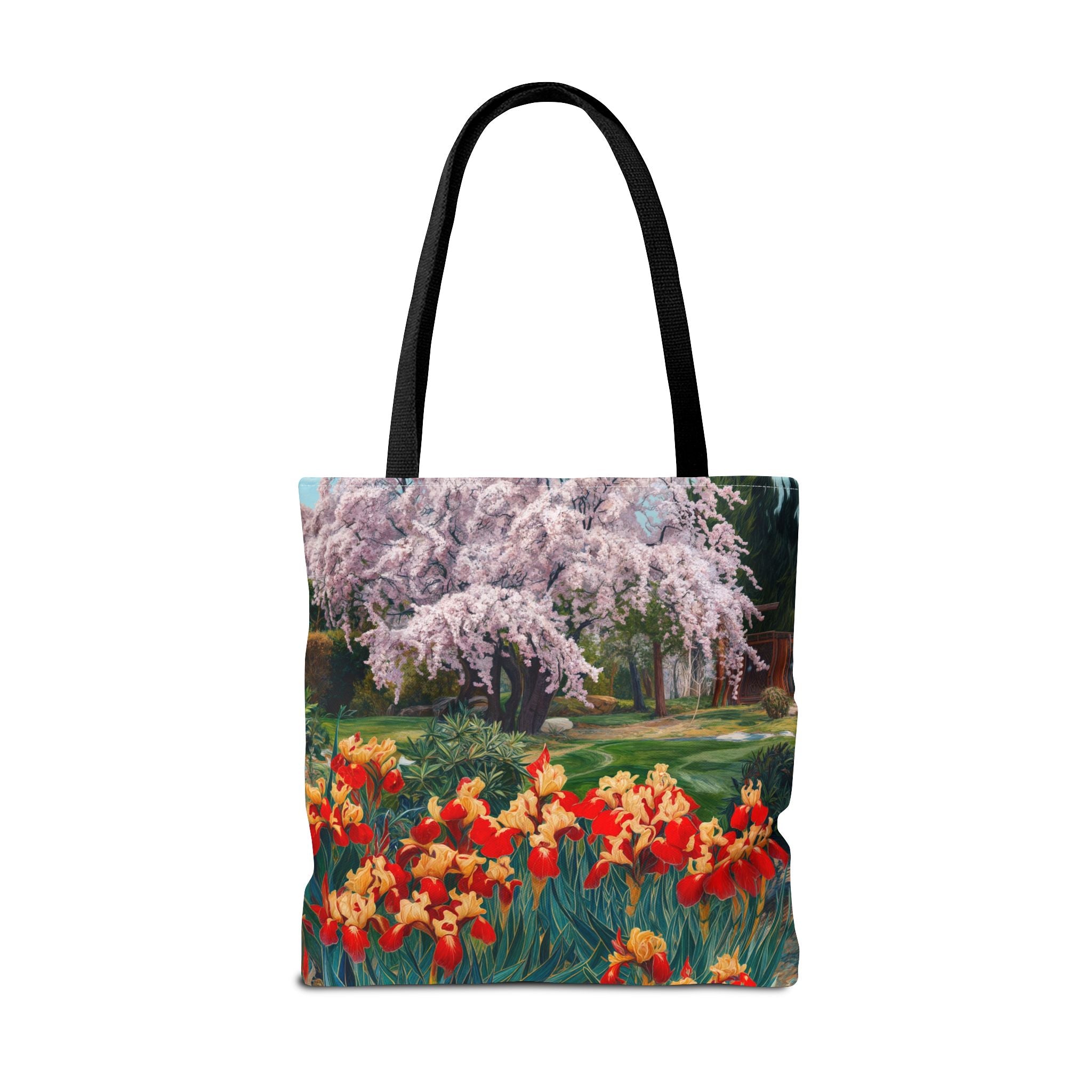 Nature-Inspired Floral Tote Bag - Perfect for Spring Celebrations - Angel Body