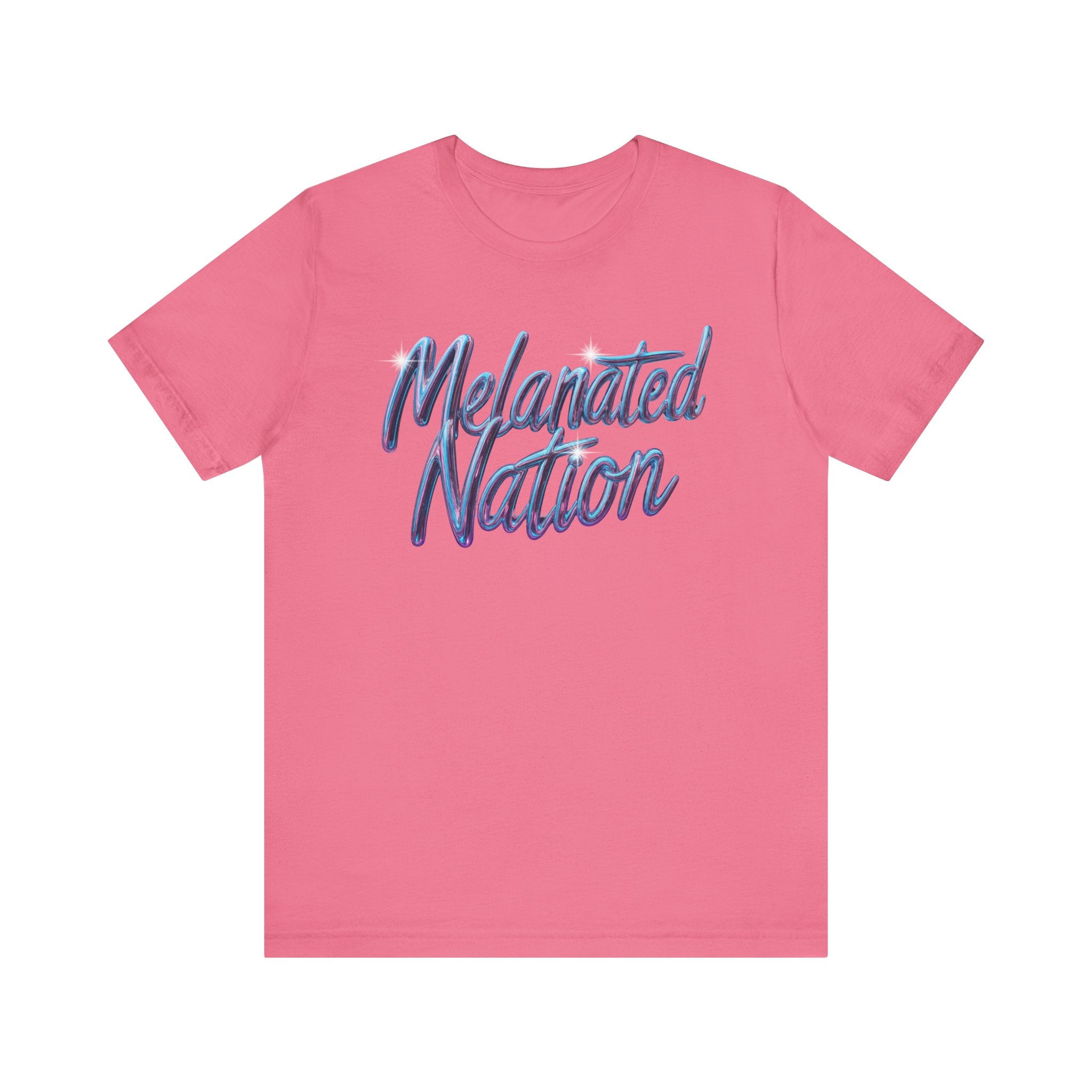 Unisex Jersey Short Sleeve Tee Melanated Nation - Angel Body