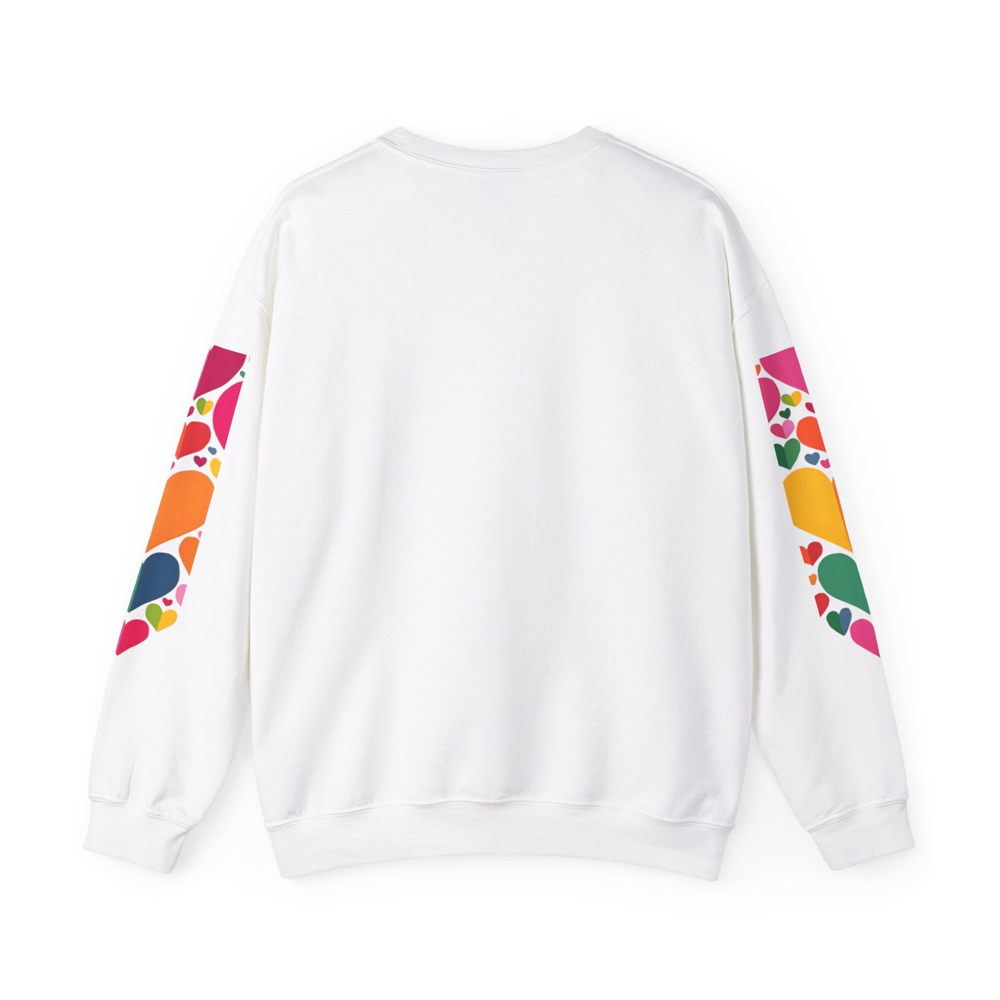 Have a Heart Unisex Sweatshirt - Colorful Valentine’s Day Crewneck for Comfort and Love - Angel Body
