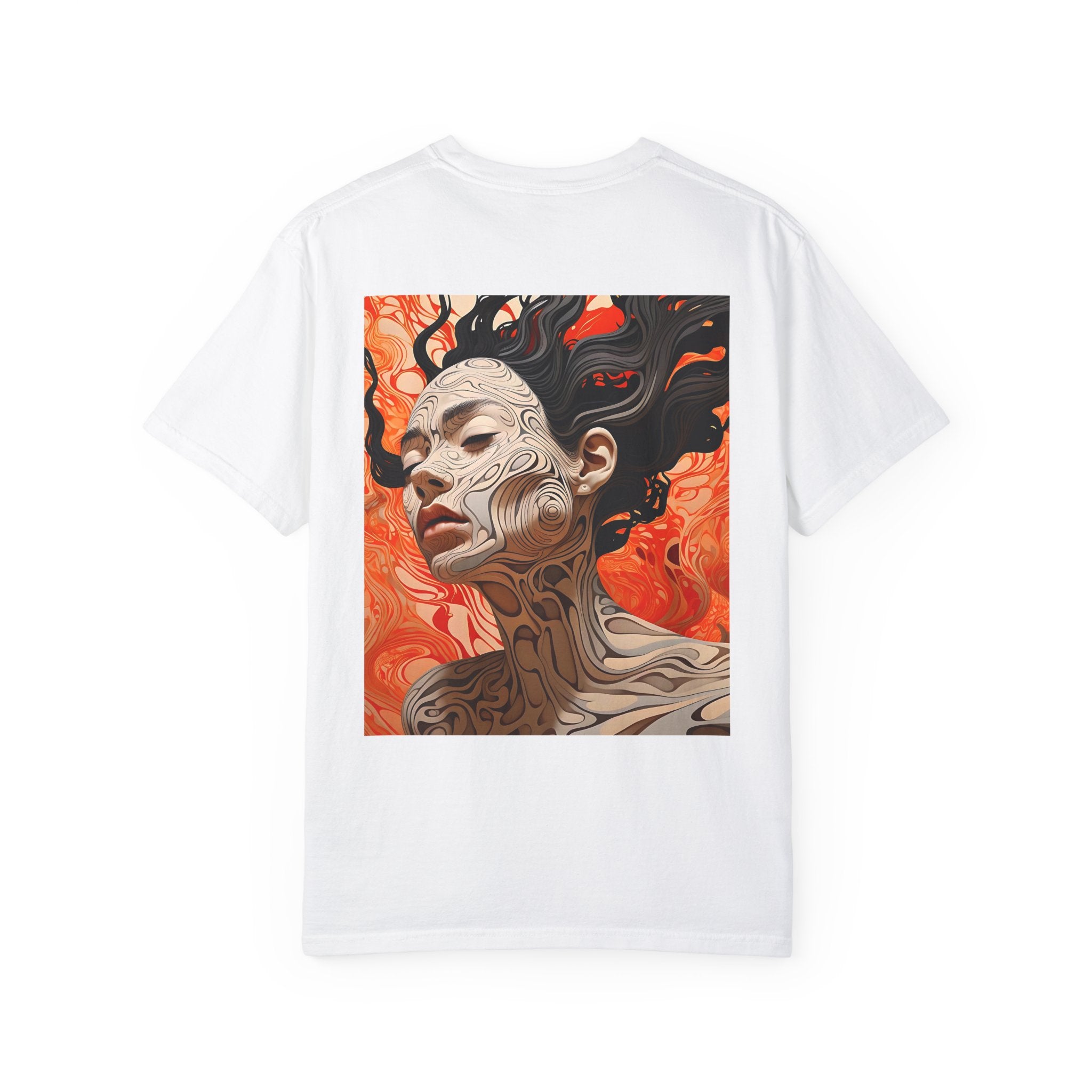 Artistic Unisex T-Shirt - Abstract Woman Design, Perfect for Creative Souls