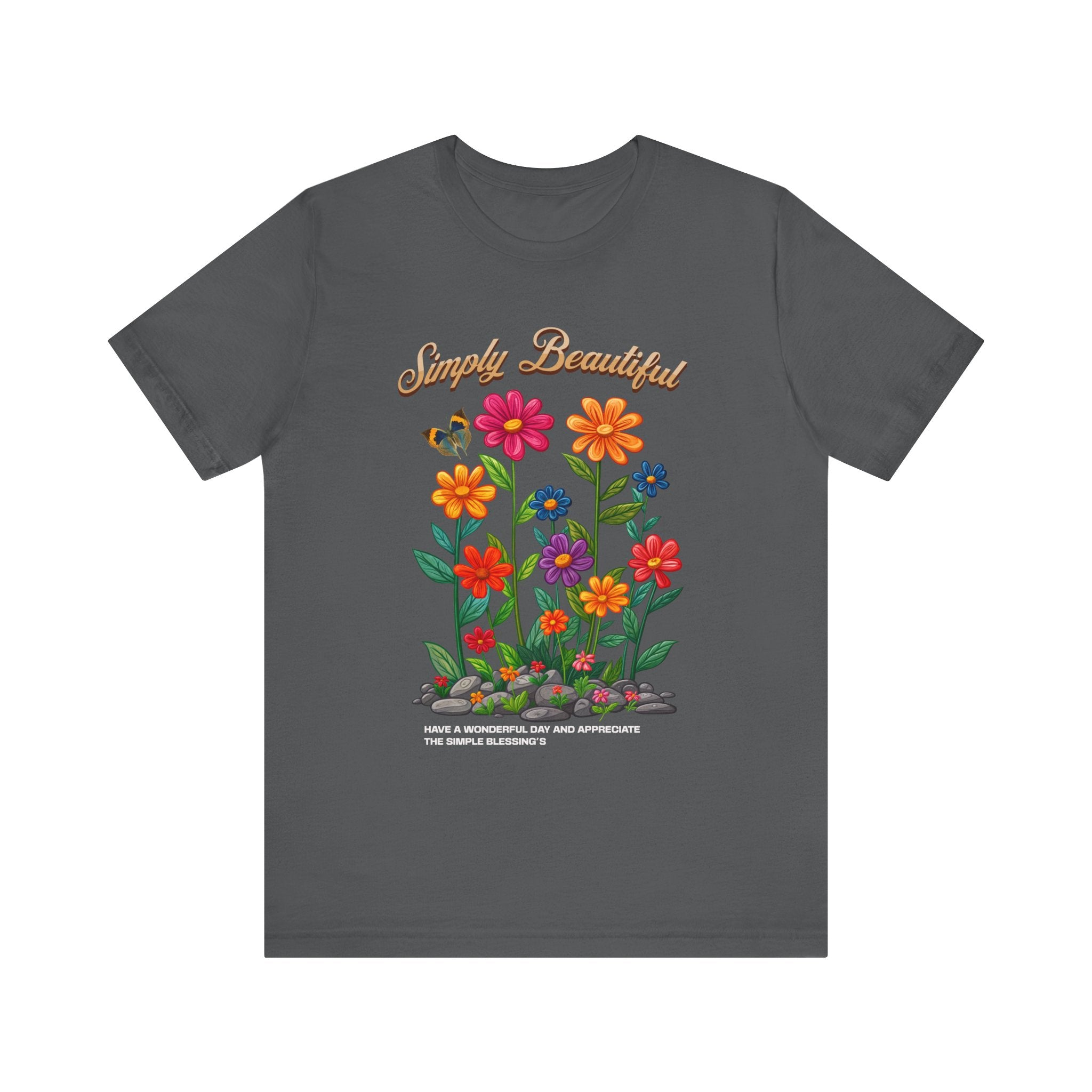 Unisex Jersey Short Sleeve Tee: Simply Beautiful 2 - Angel Body