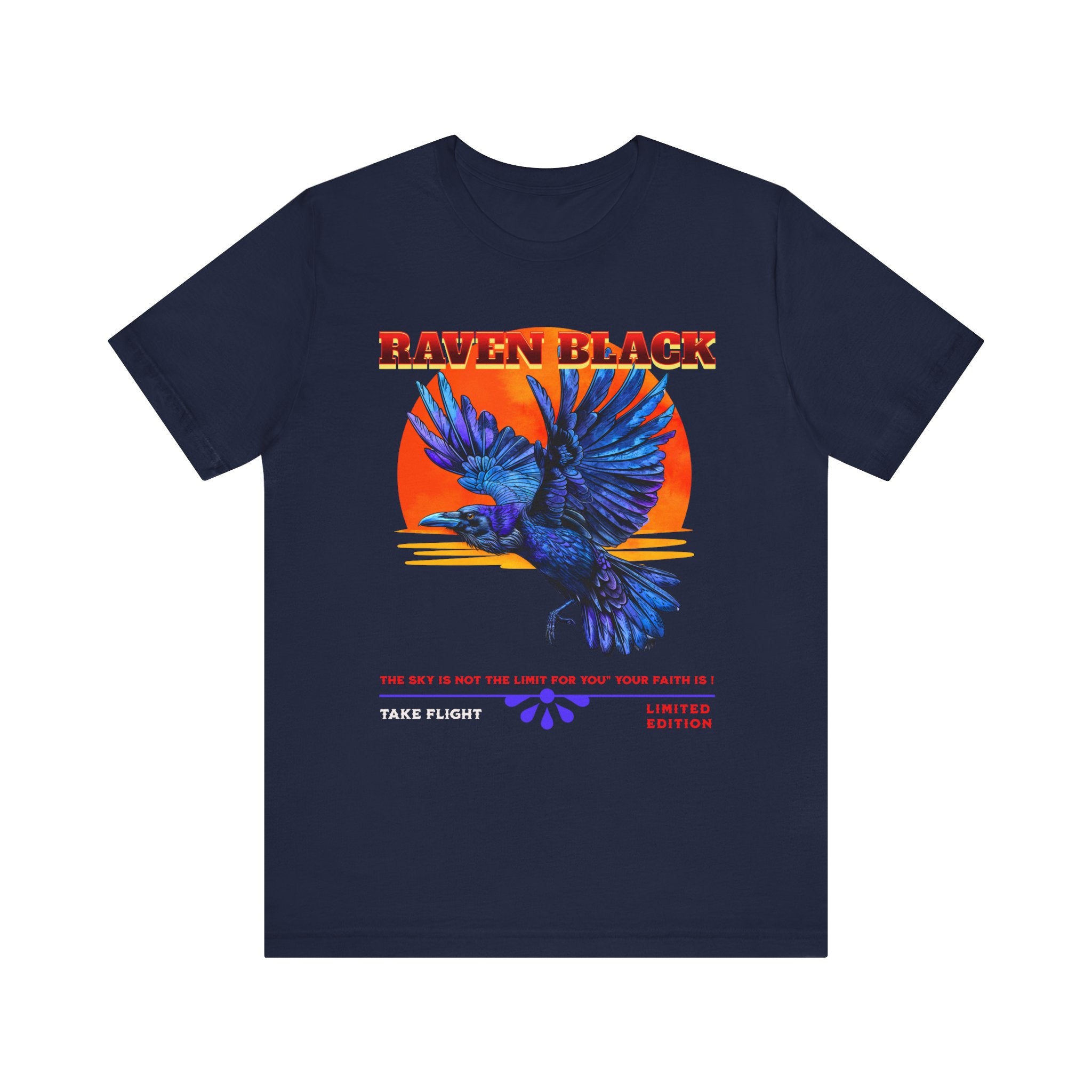 Unisex Jersey Short Sleeve Tee Title RAVEN BLACK /HAVE FAIHT - Angel Body