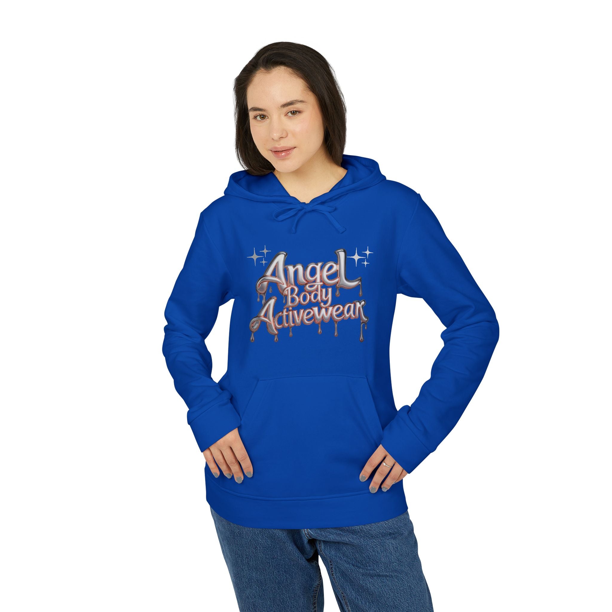 adidas® Unisex Fleece Hoodie - Angel Body