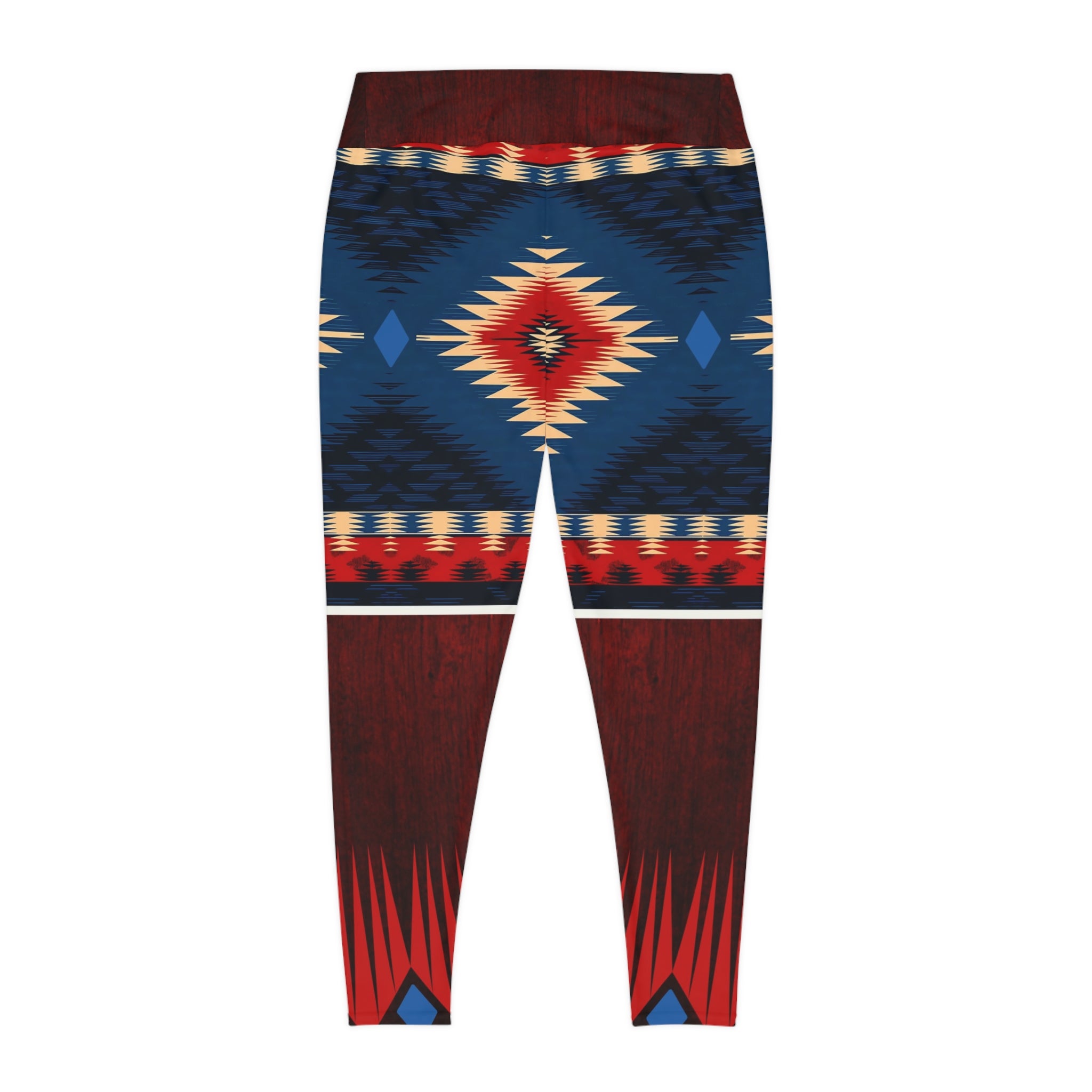 Tribal Print Plus Size Leggings - Stylish and Comfortable Activewear - Angel Body