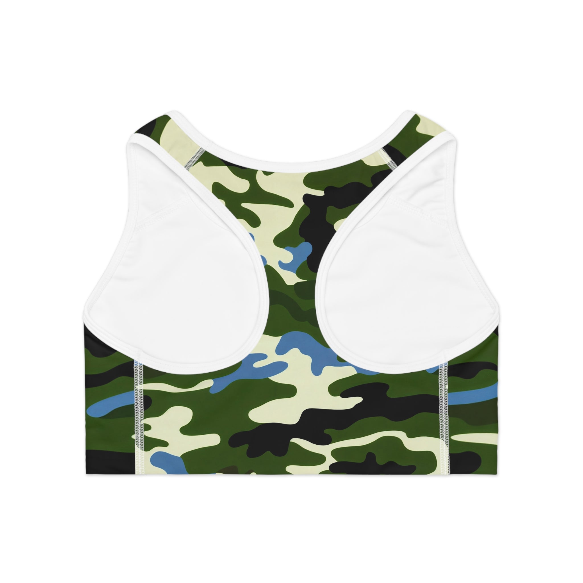 Camo Sports Bra - Stylish Activewear for Fitness Enthusiasts - Angel Body