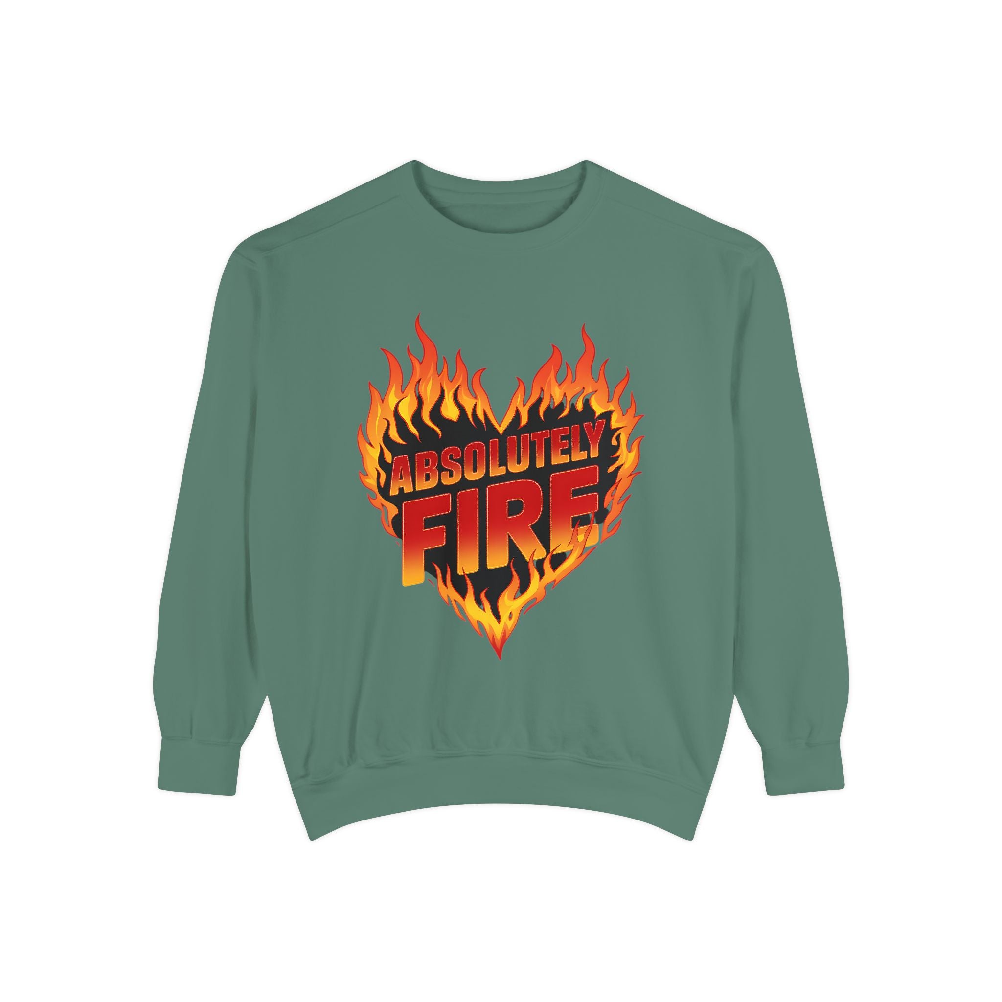 Absolutely Fire Unisex Sweatshirt - Bold Graphic Warmth for Everyday Style