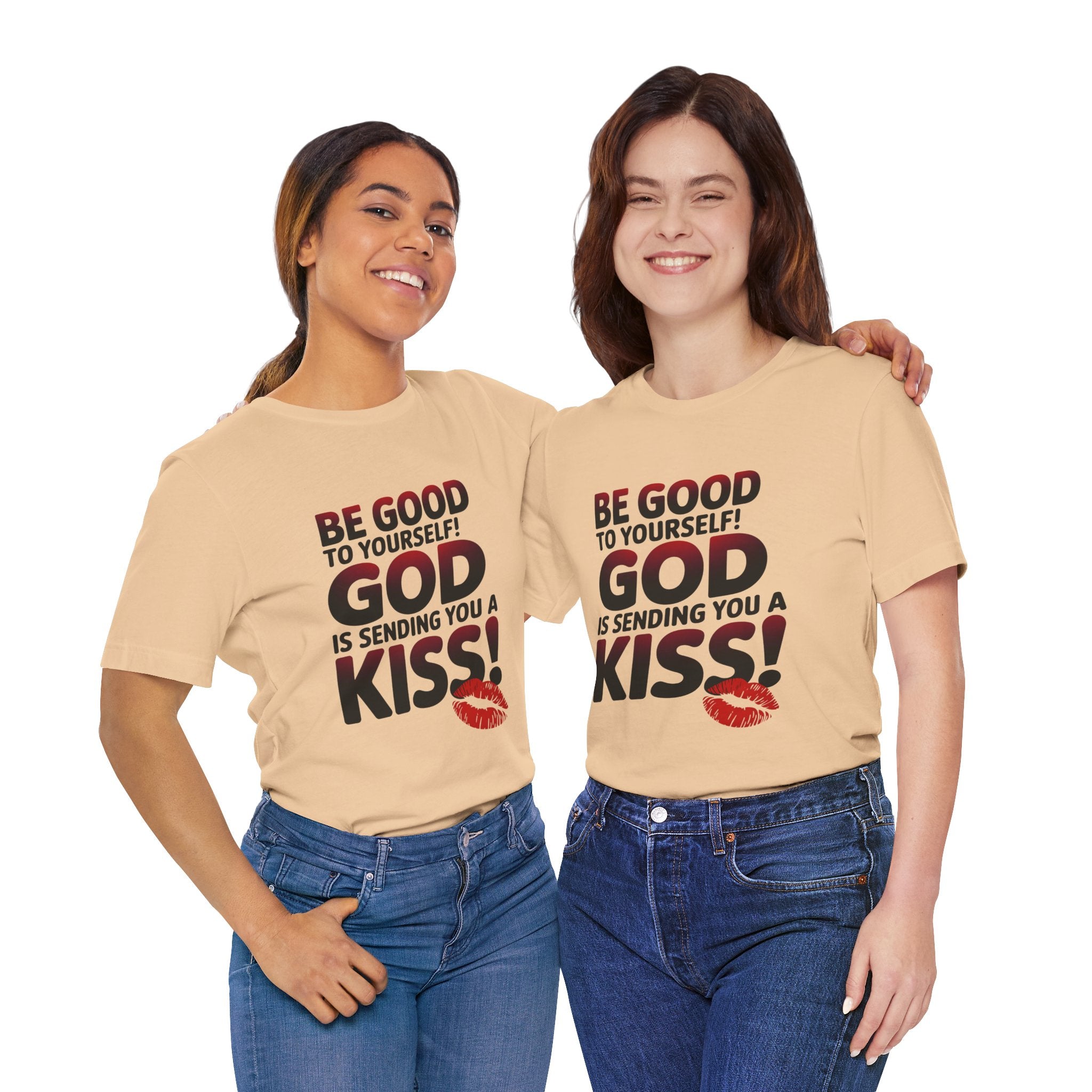 Inspirational Short Sleeve Tee - Angel Body